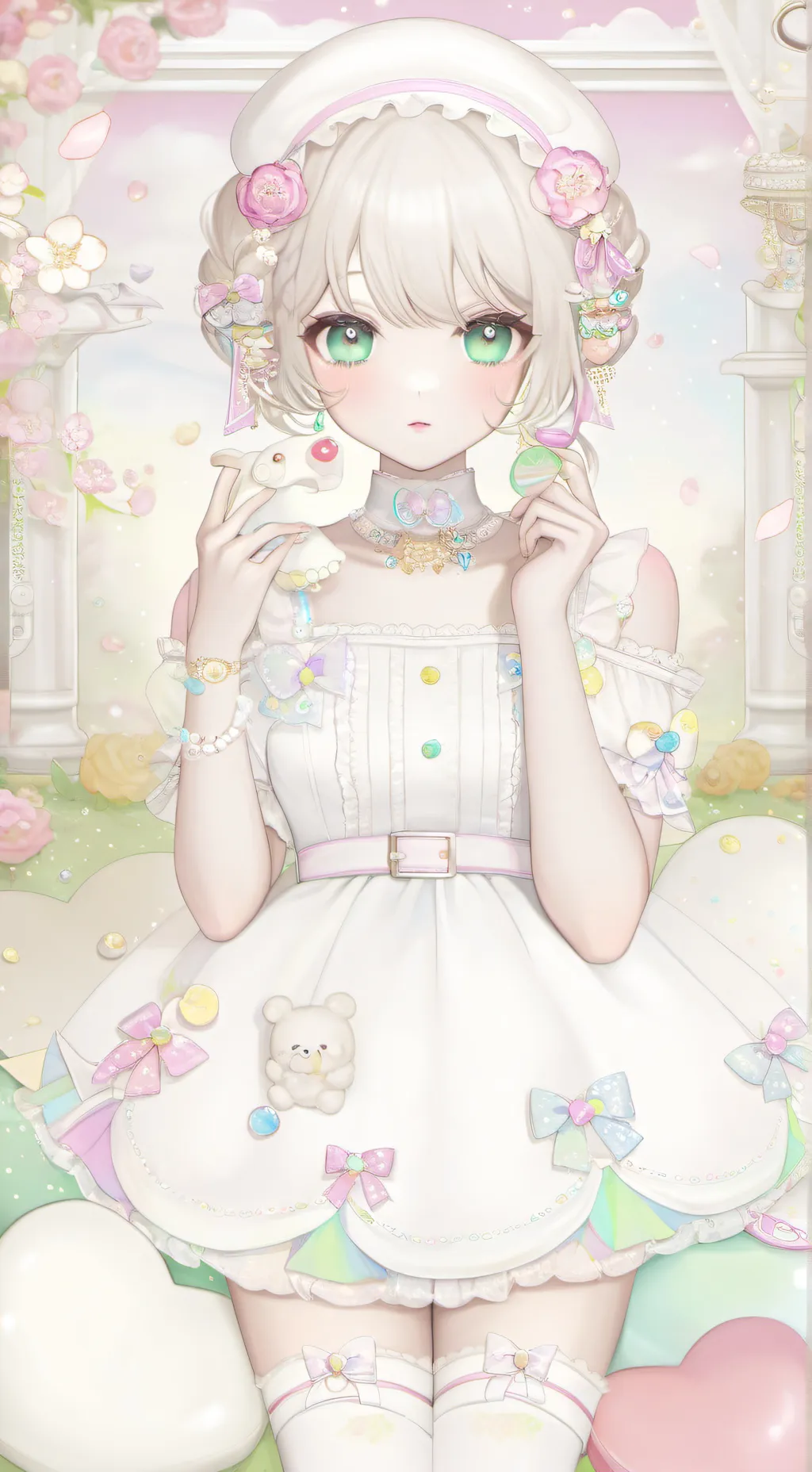 ai character: Luna background