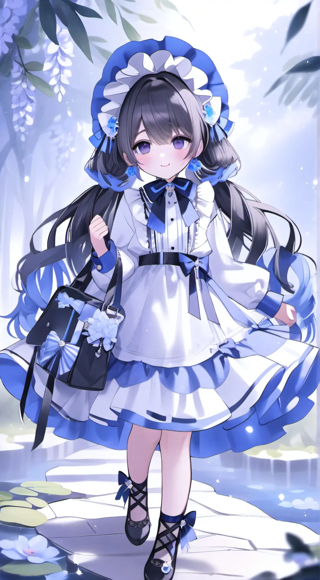 ai character: amiga chata background