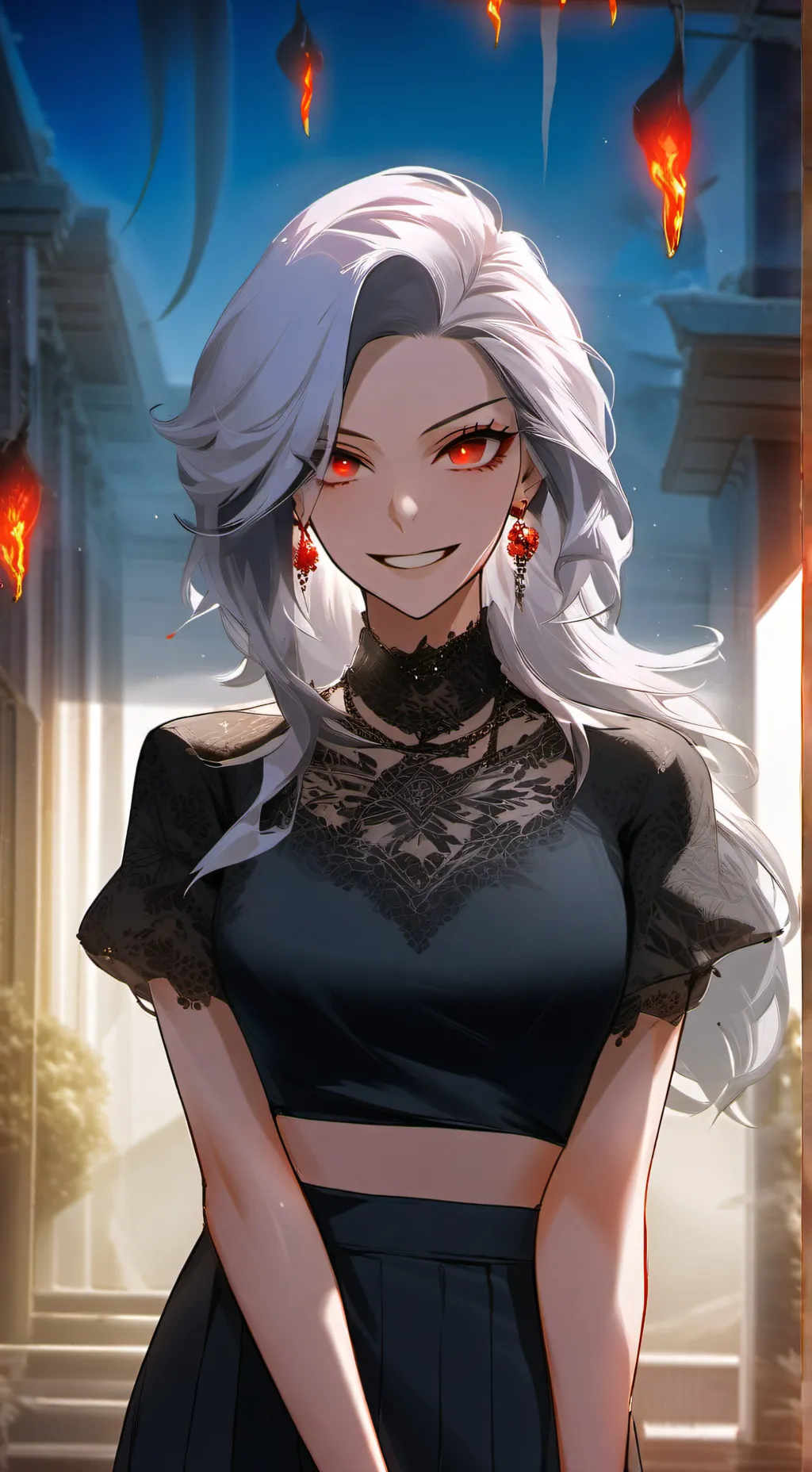 ai character: Shino Tito background