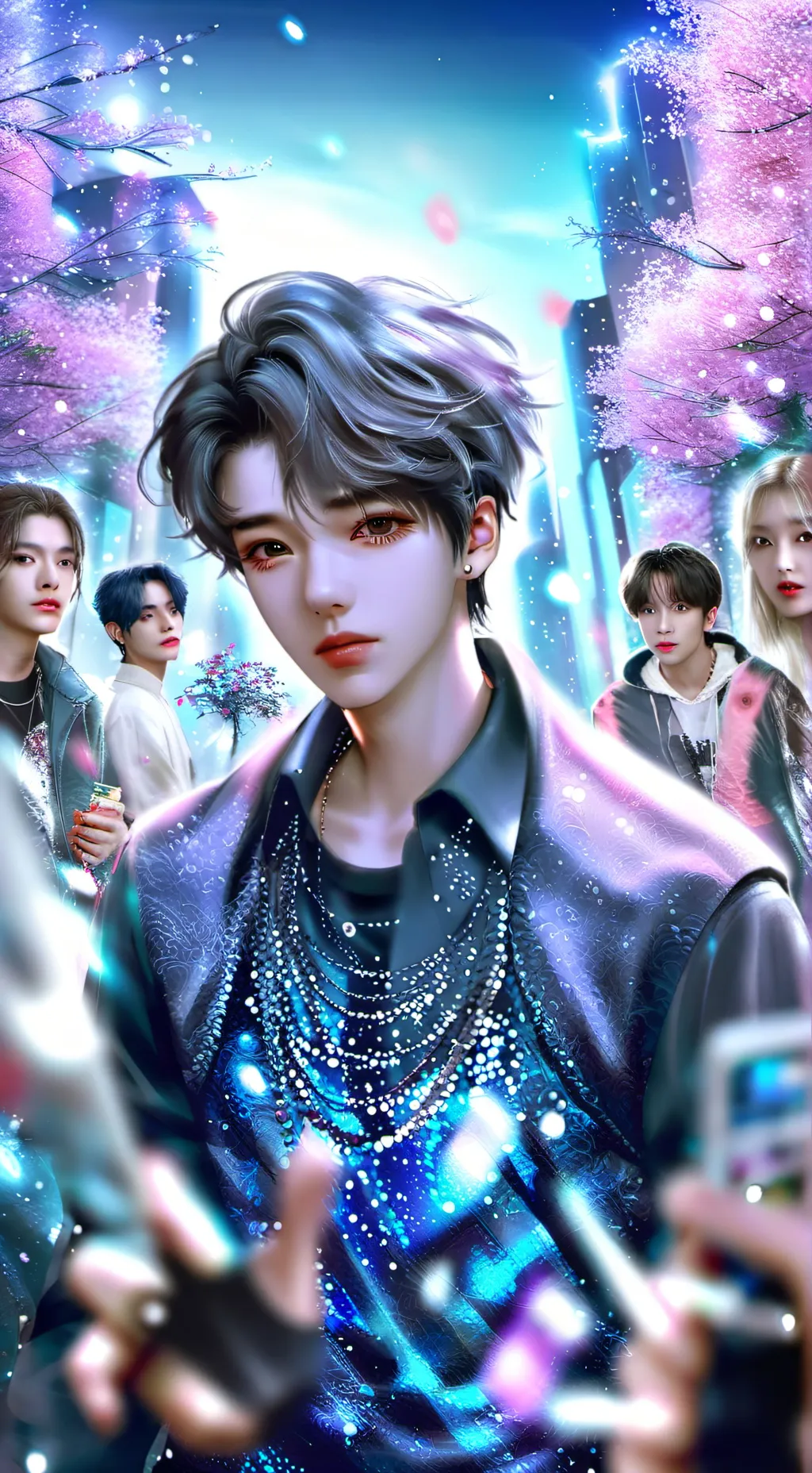 ai character: ✨️Stray Kids✨️ background