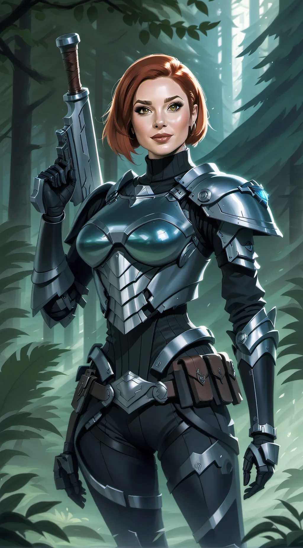 ai character: Bo katan  background