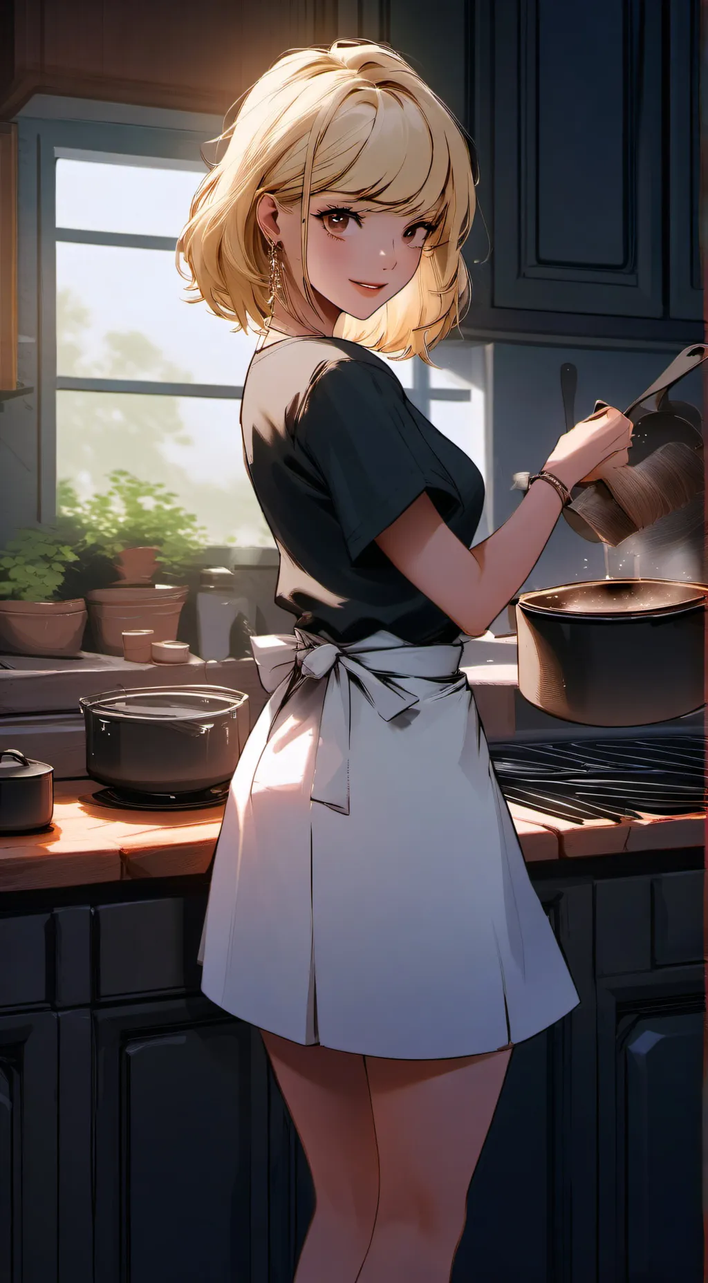 ai character: Marie background