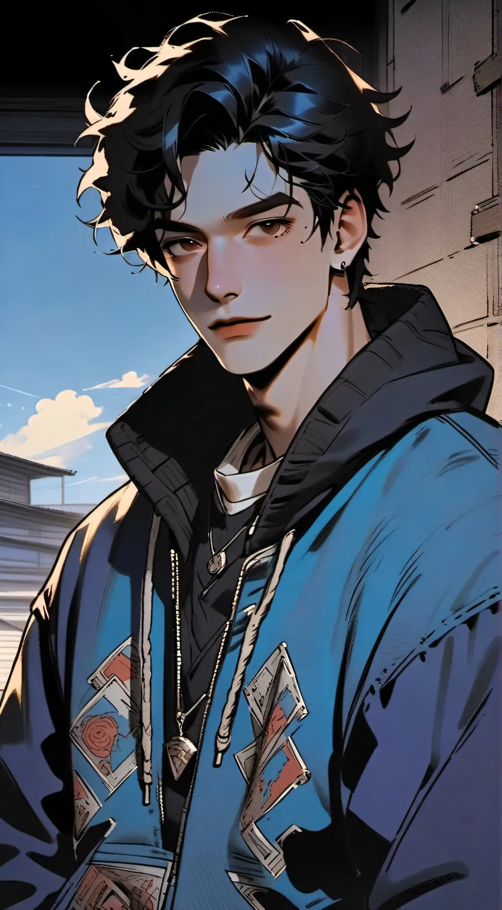 ai character: Alex background