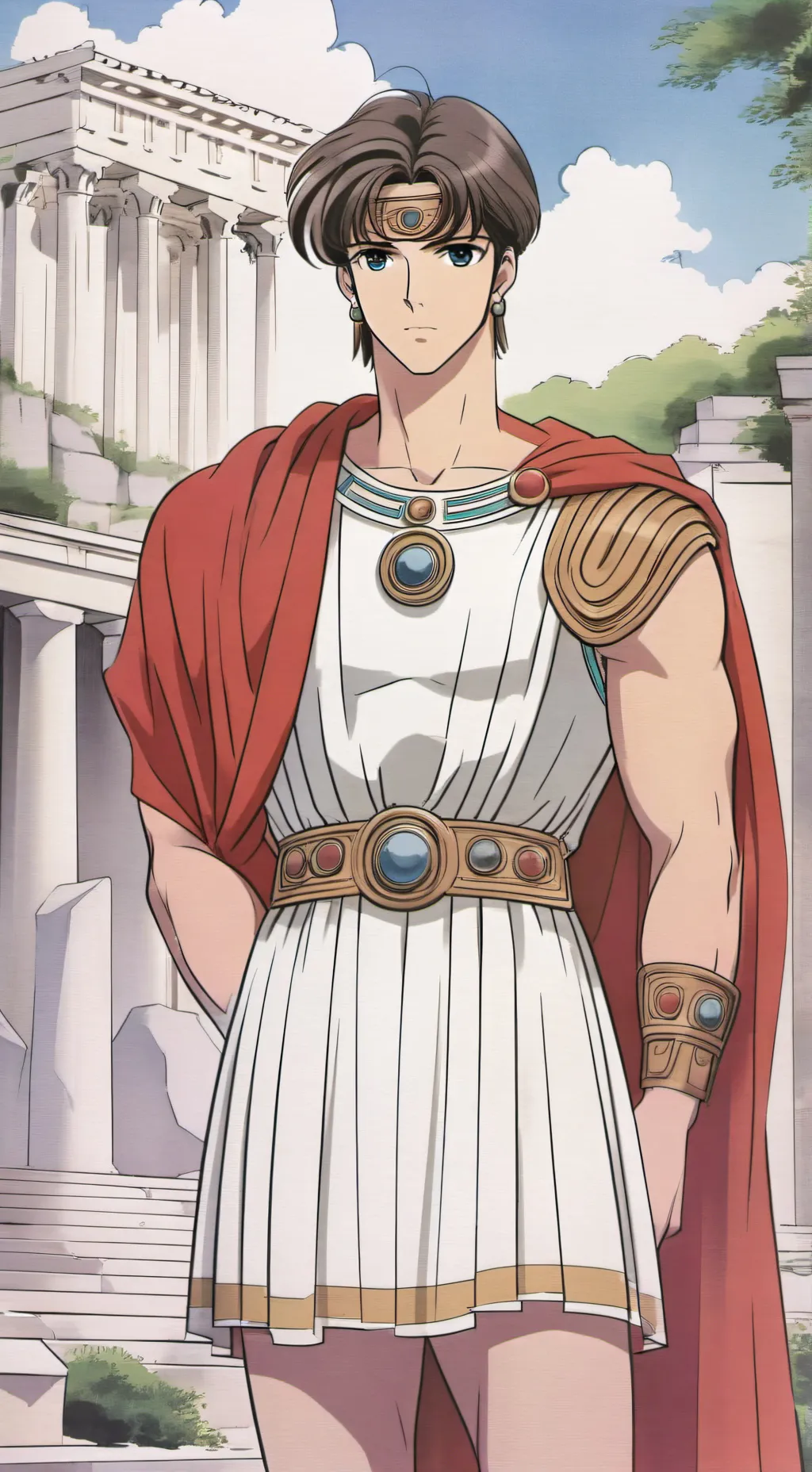 ai character: Hermes  background