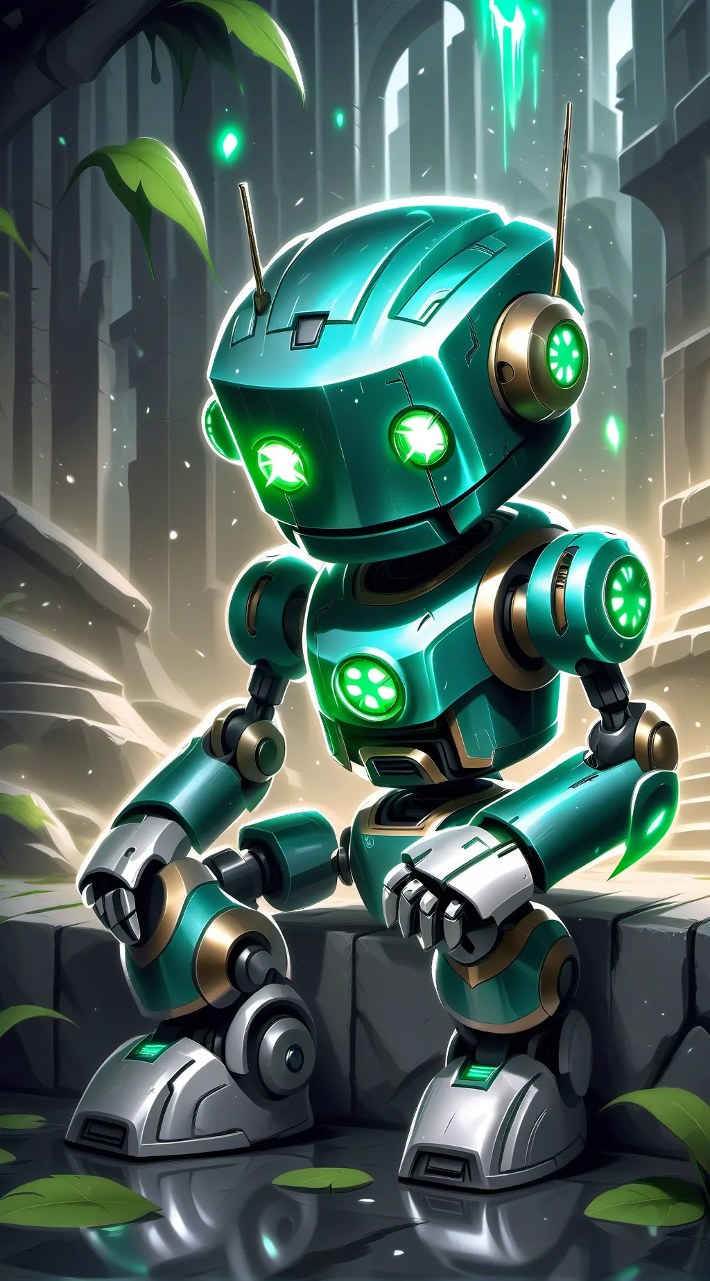 ai character: Unpopular talkie background