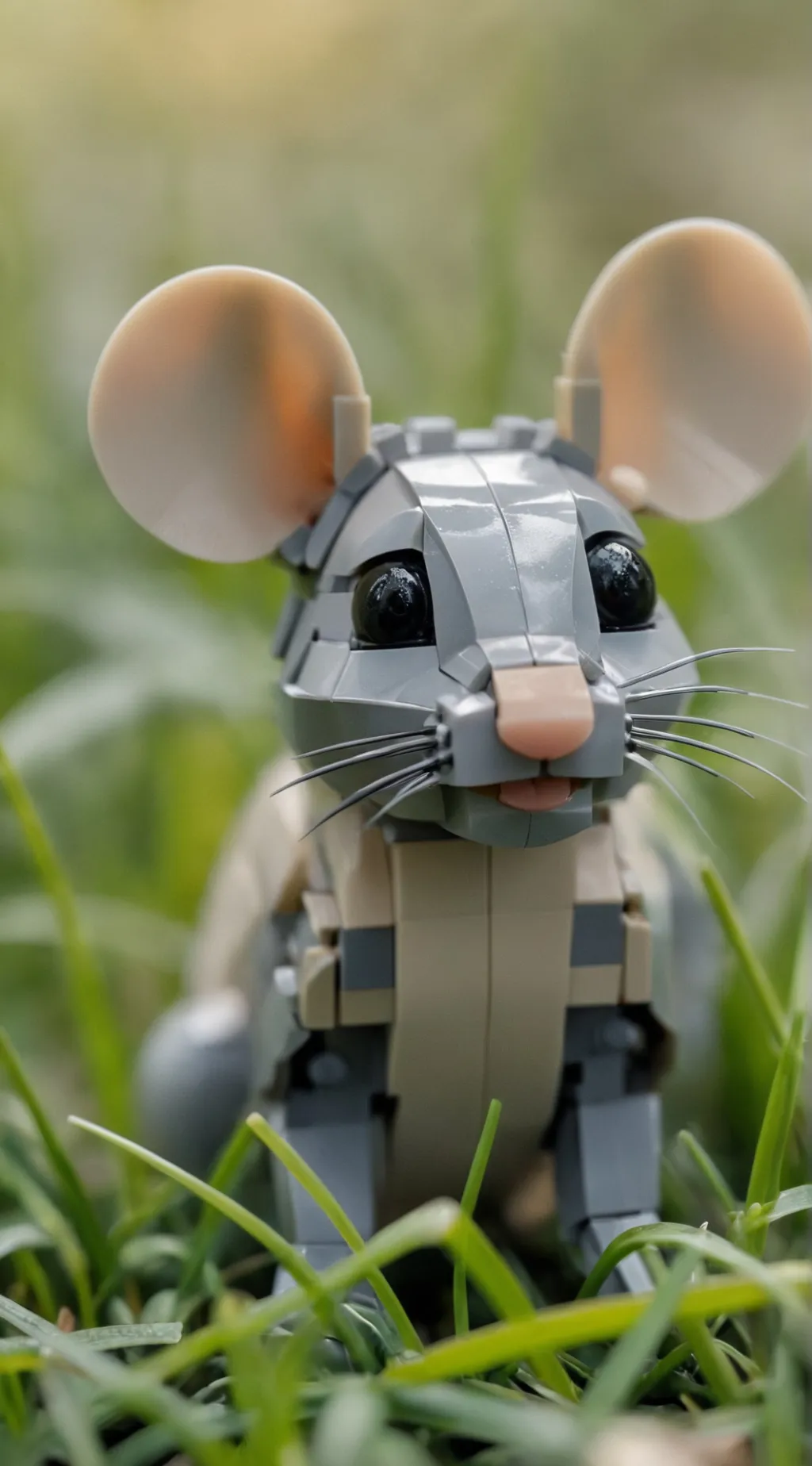 ai character: Lego mouse background