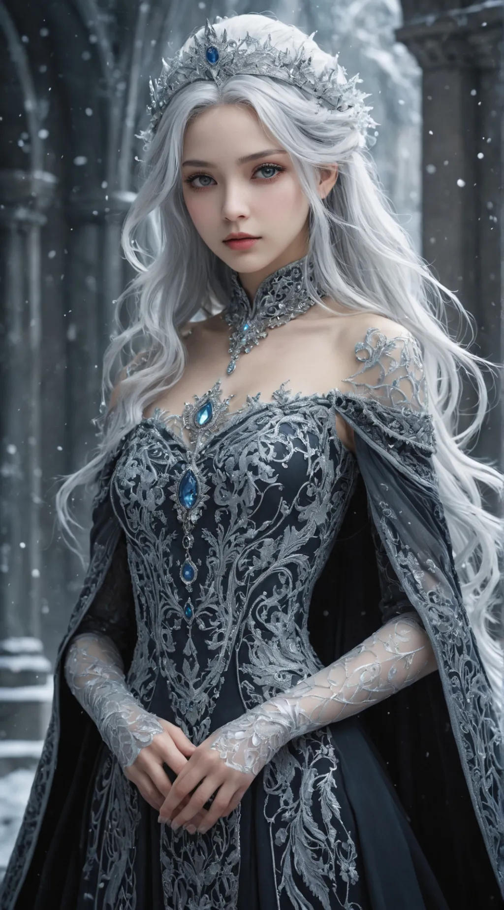 ai character: Lyra background