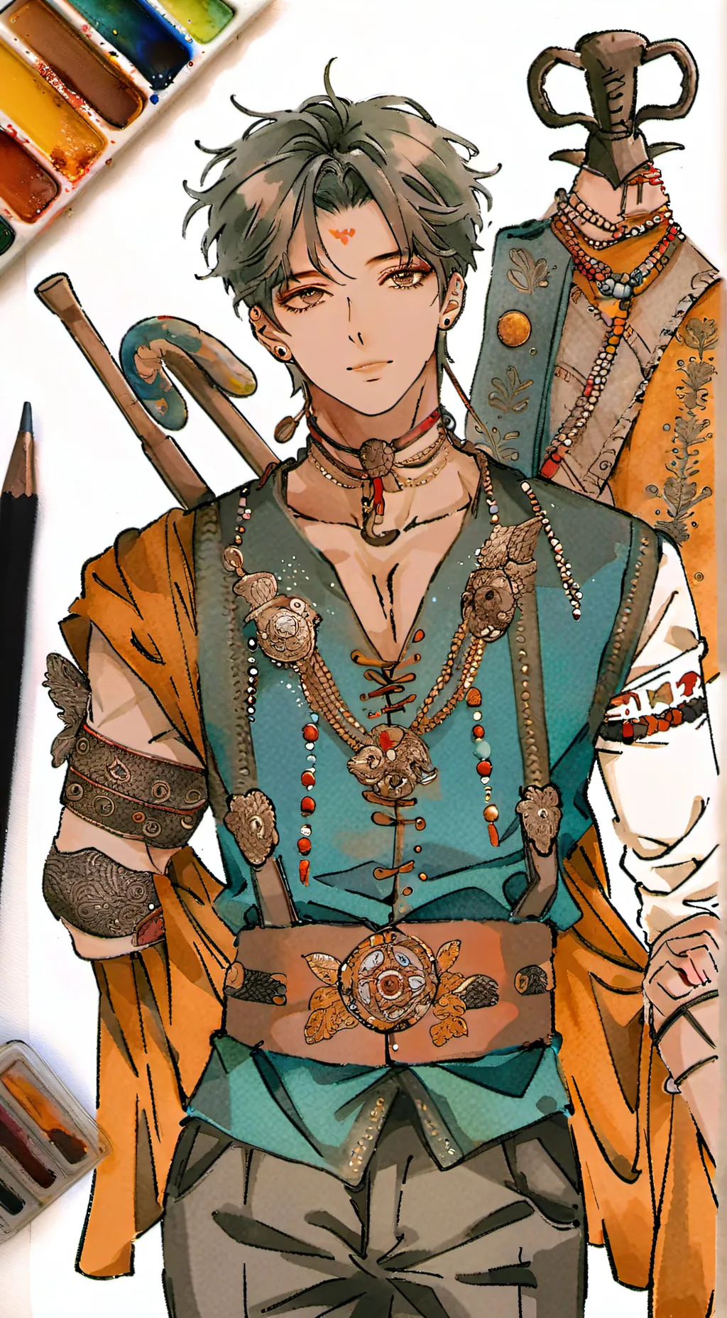 ai character: Bomiu background