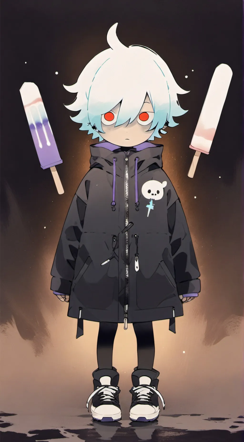 ai character: dw meets icey background