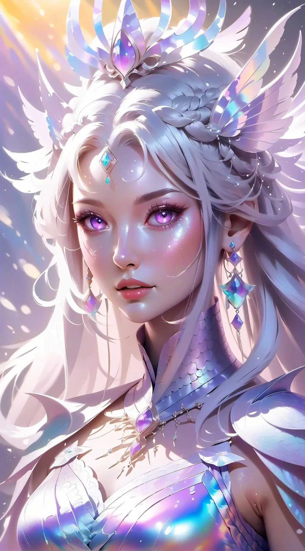 ai character: Legends never die background