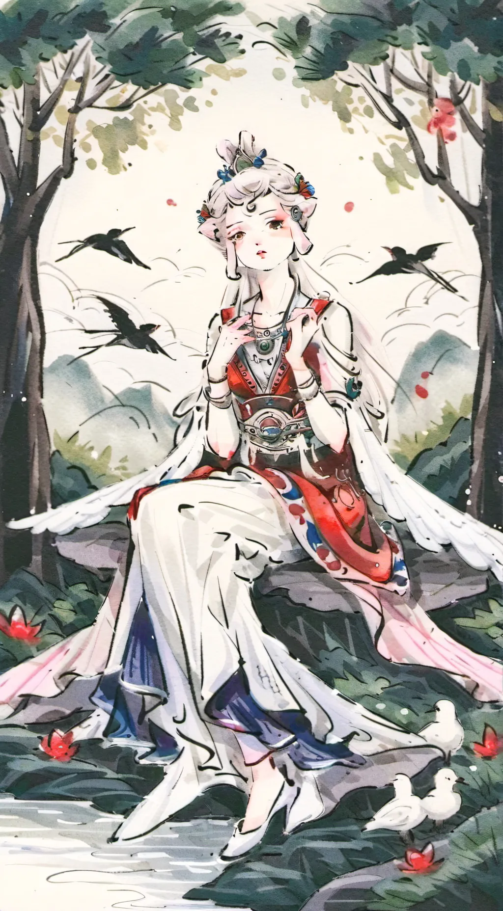 ai character: FPE pick me gurl background