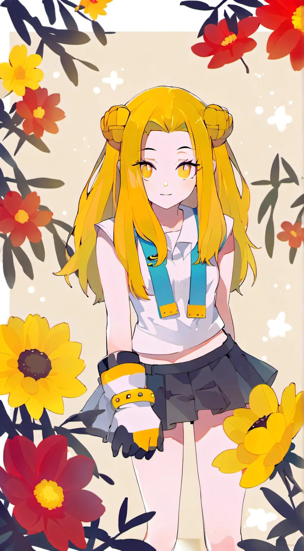 ai character: MHA😁 background