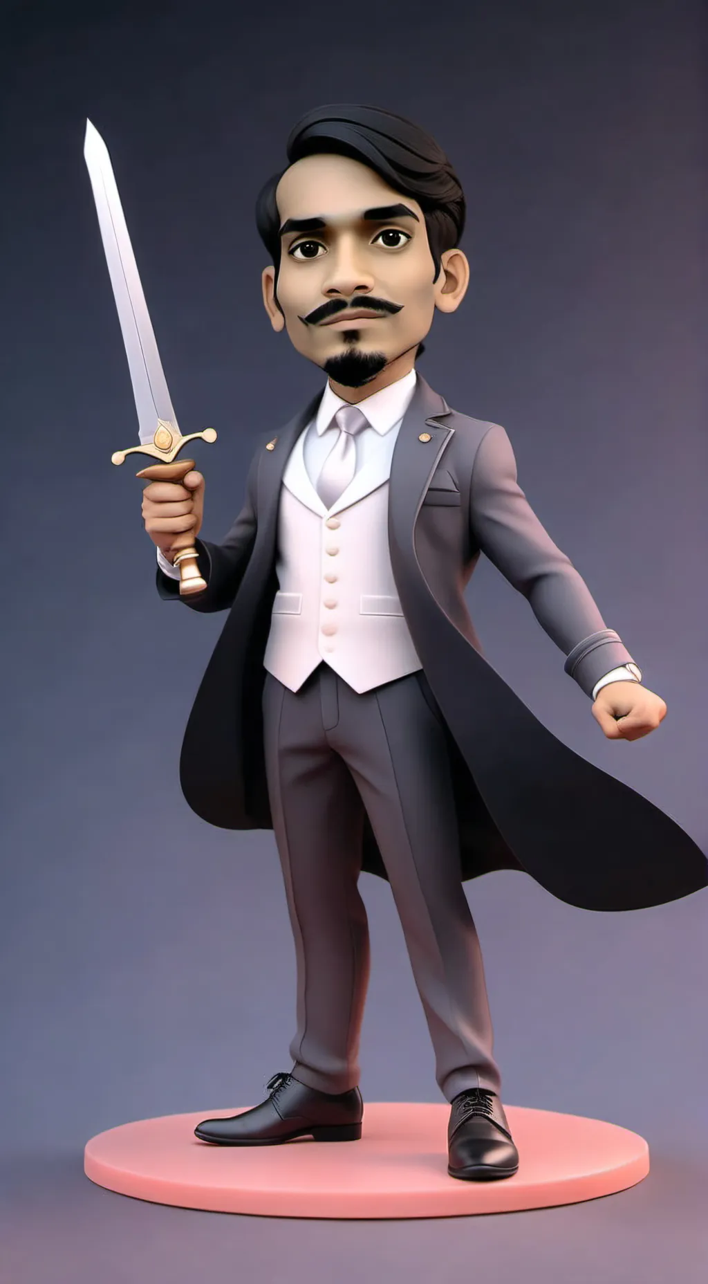 ai character: amir background