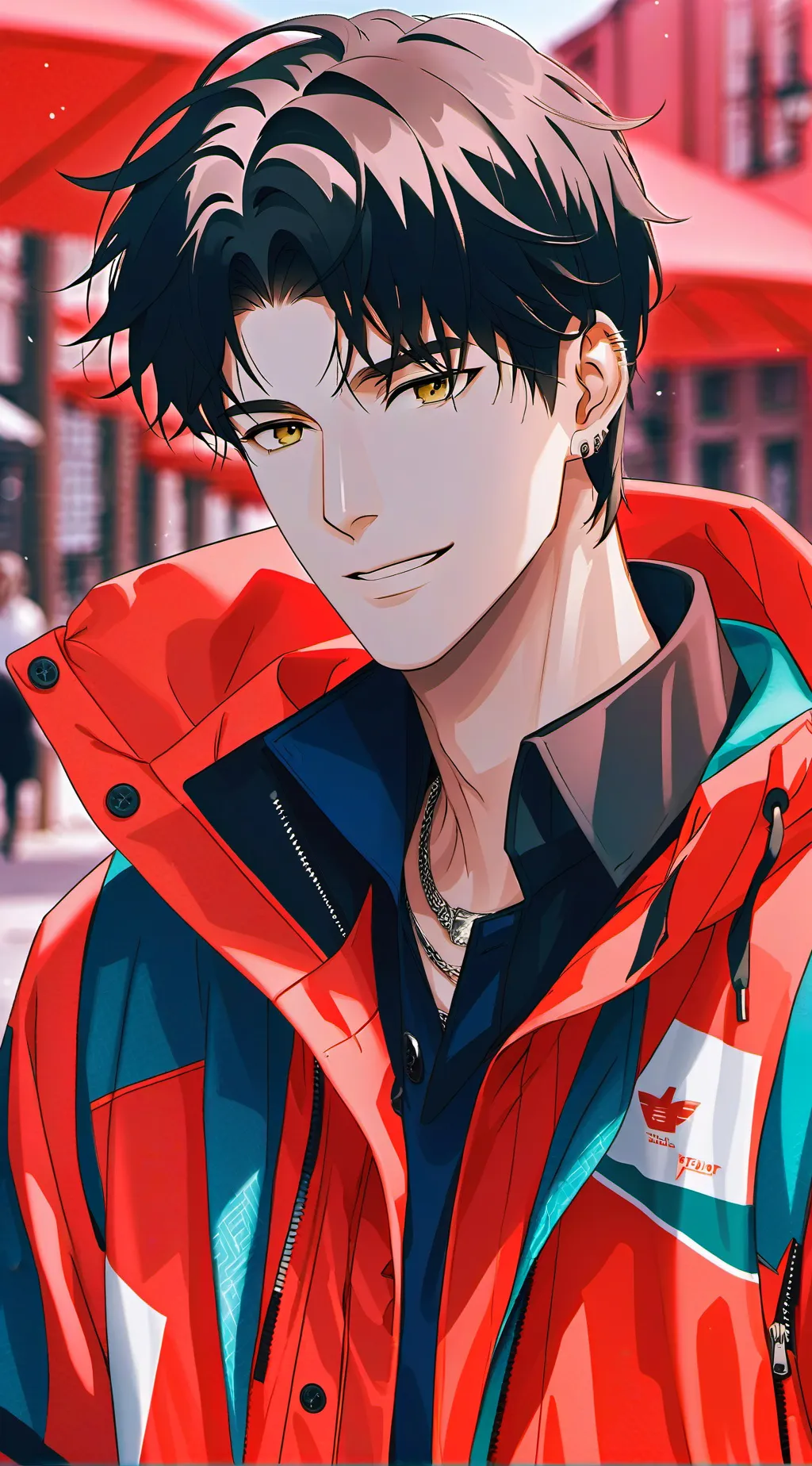 ai character: Kai background