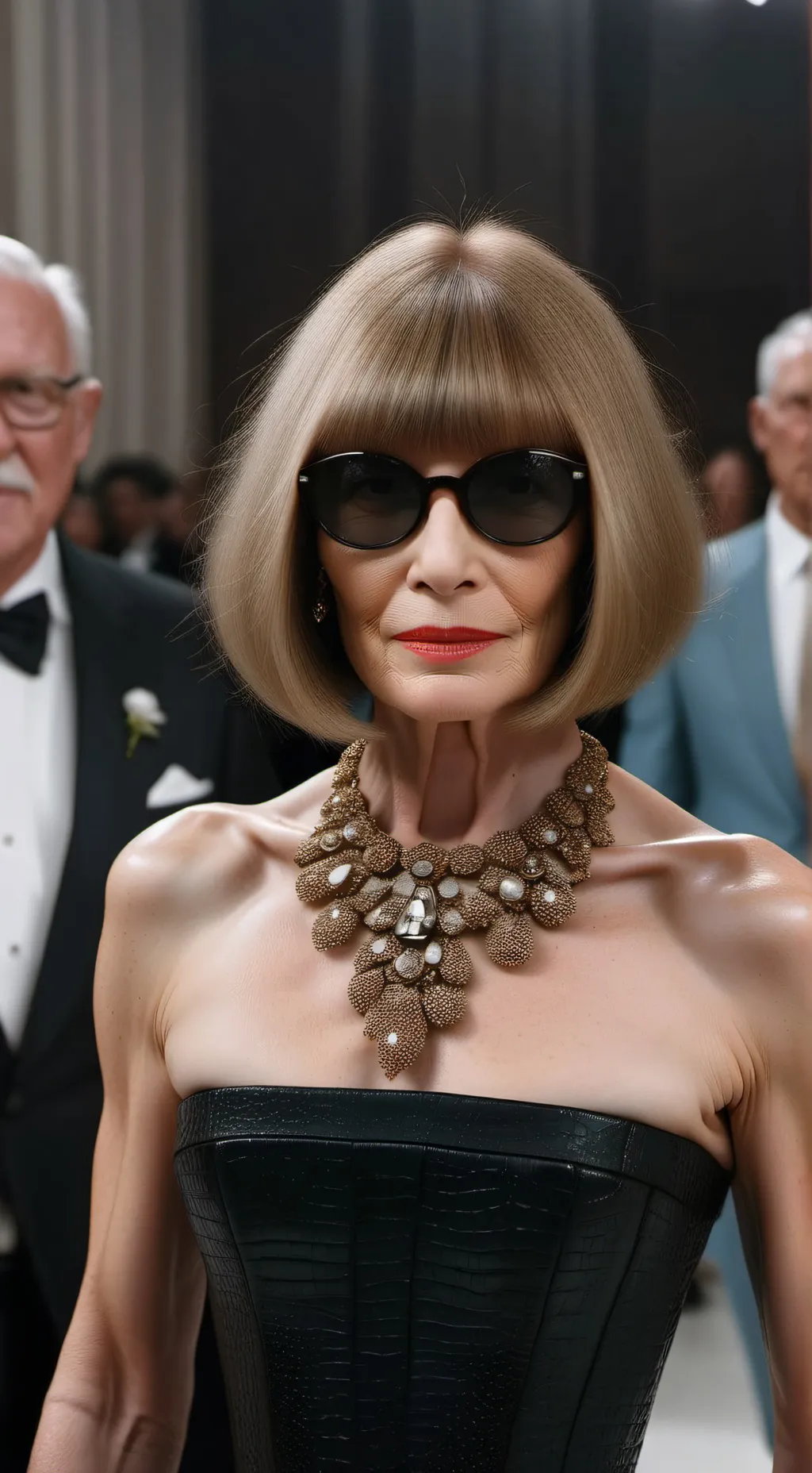 ai character: 📸MET GALA 📸 background