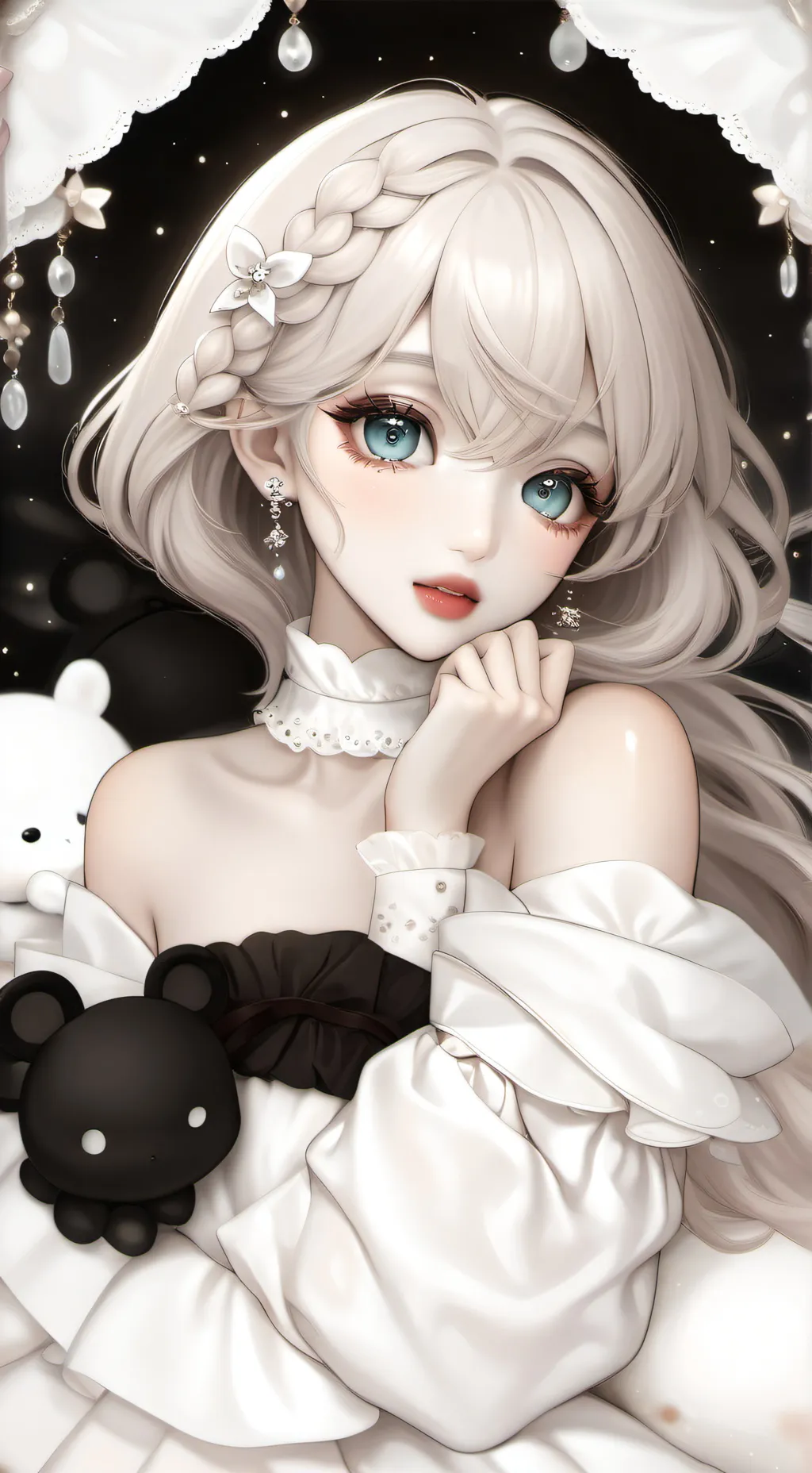 ai character: Nicole  background