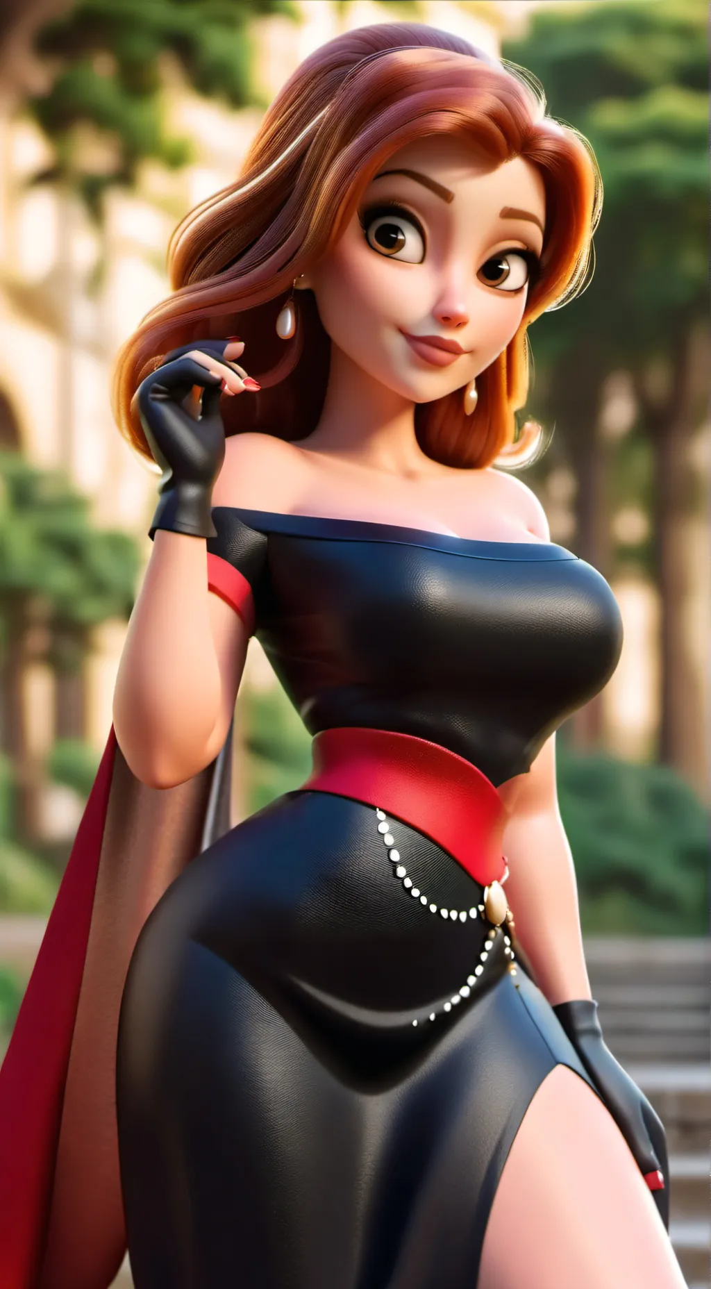 ai character: Evelyn  background