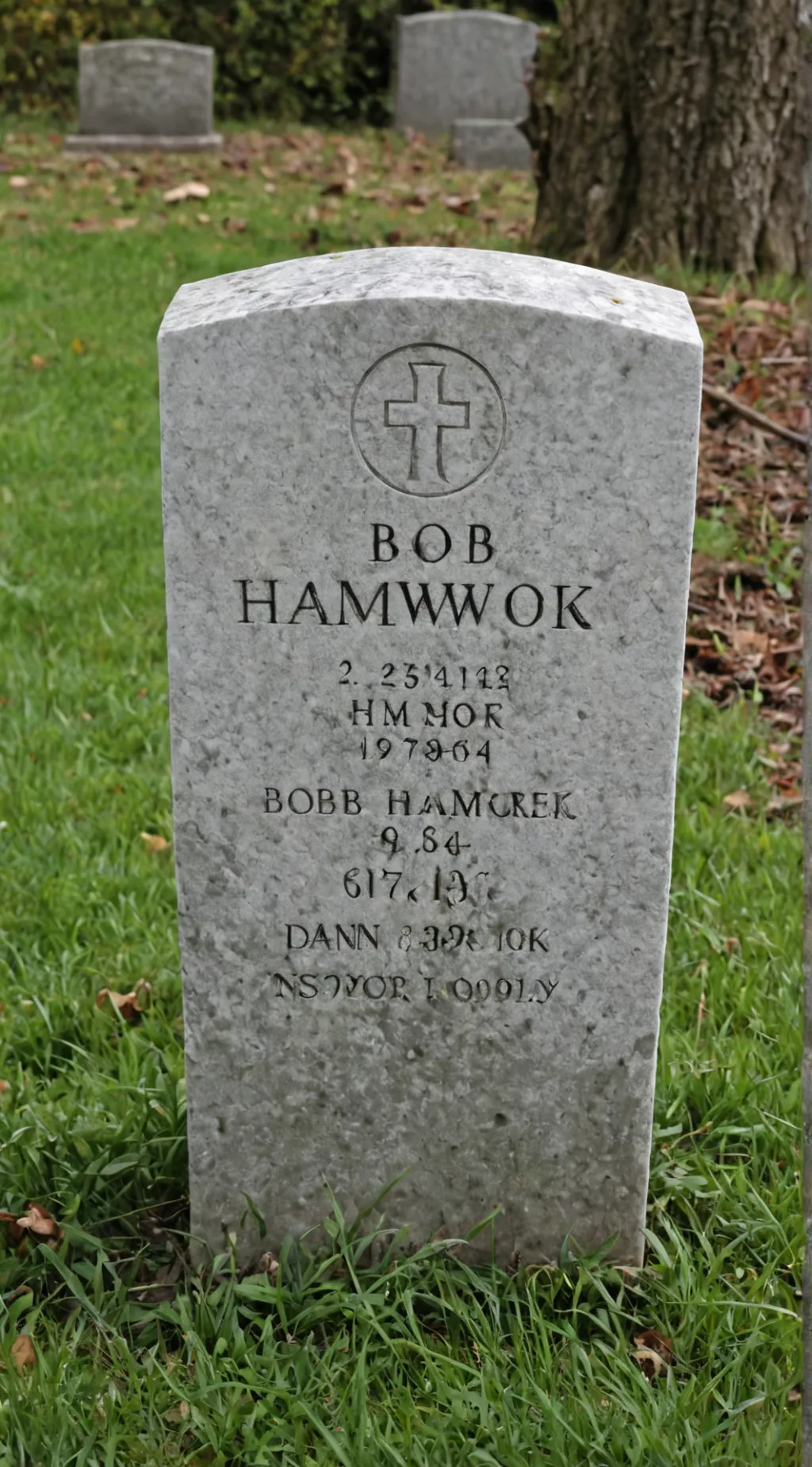 ai character: Rip Bob Hamwork background