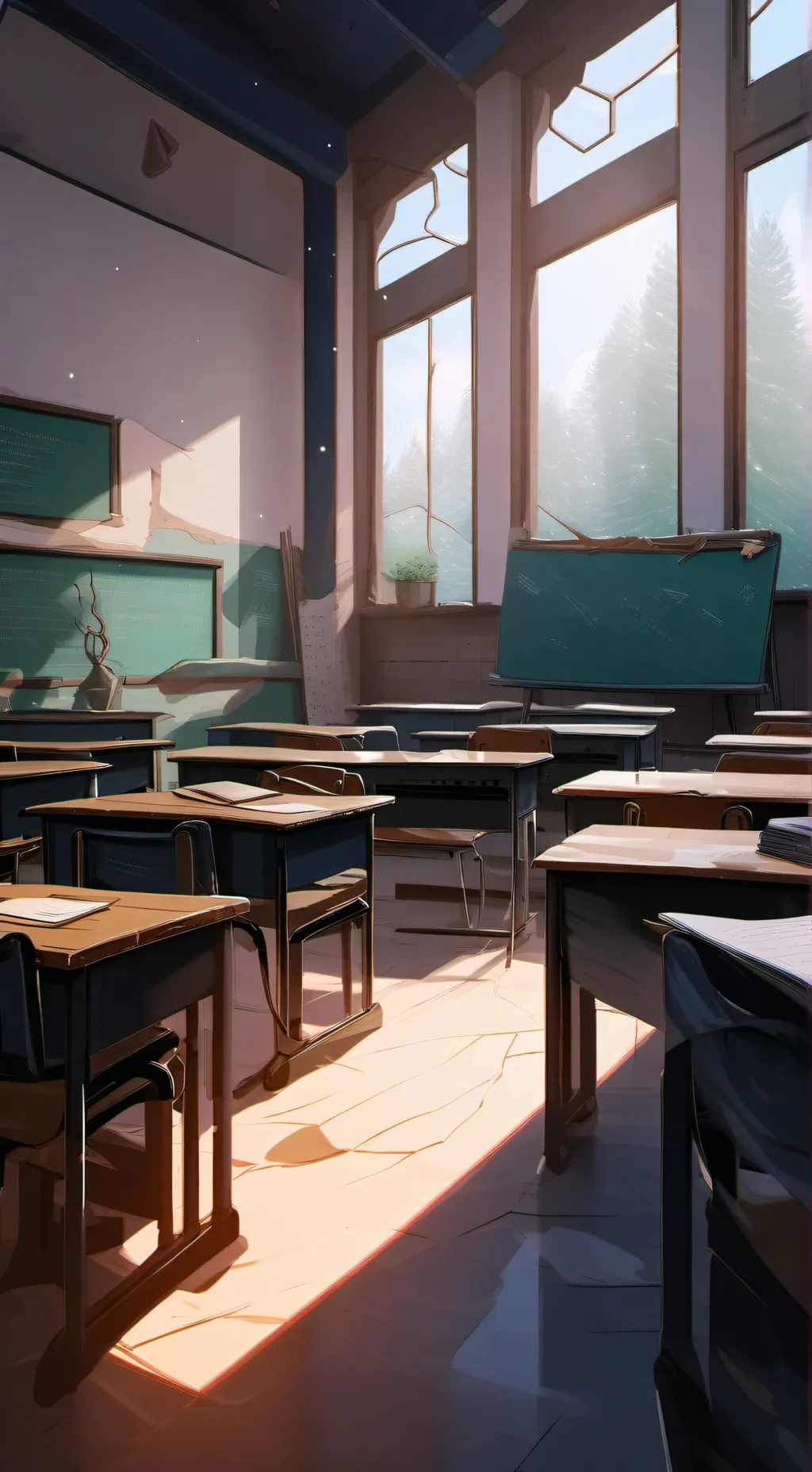 ai character: Mha tsunami background