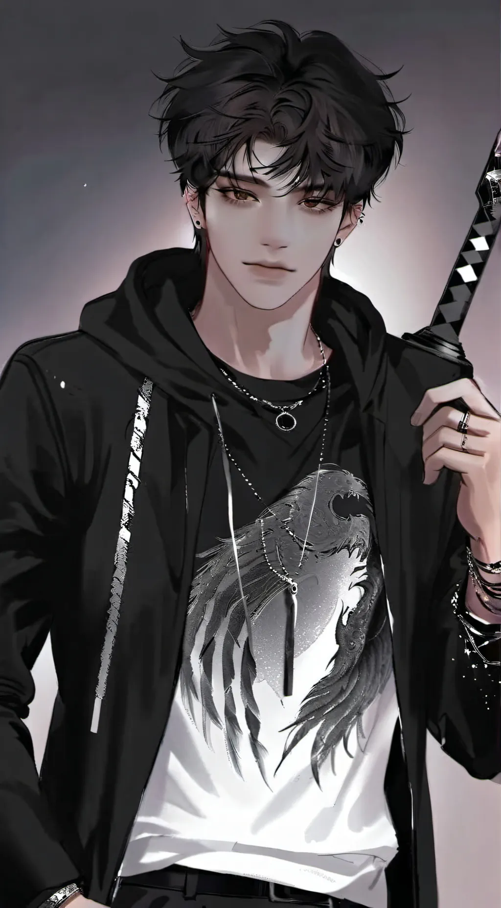 ai character: ASHER background