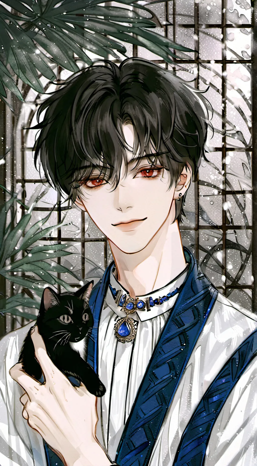 ai character: Leo background