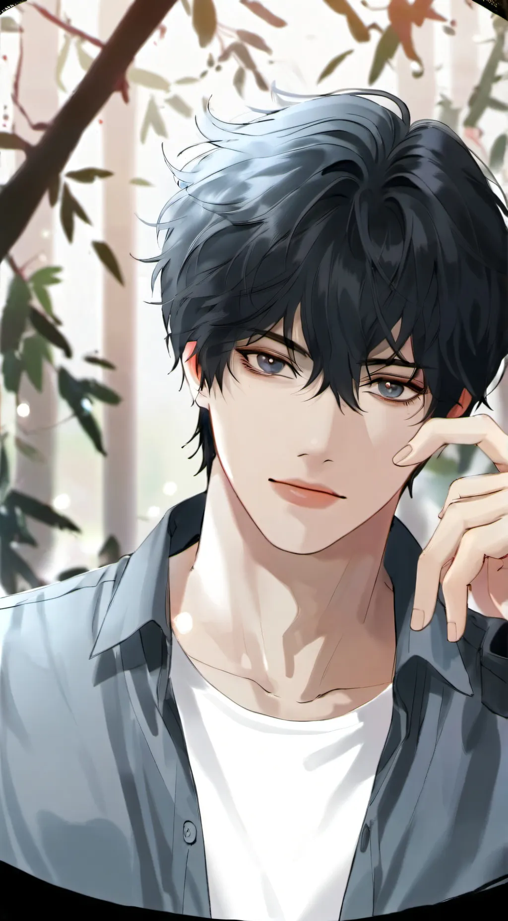 ai character: Adrian background