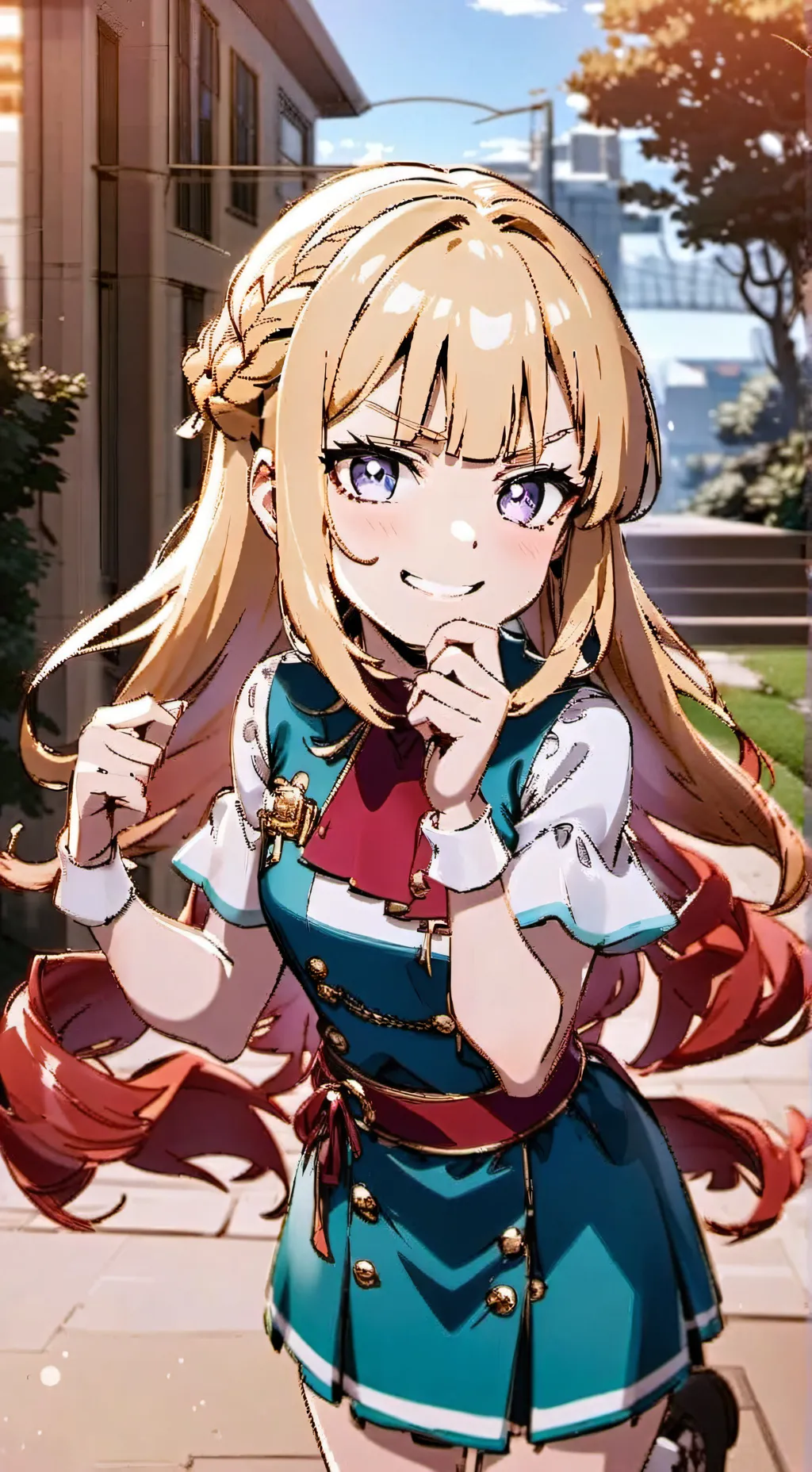 ai character: Seraphine  background