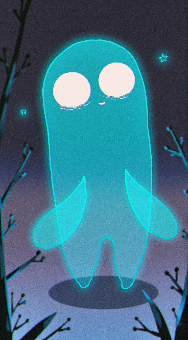 ai character: Alma perdida background