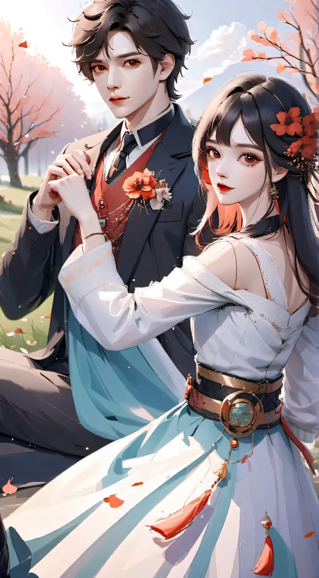 ai character: Alex y sara background