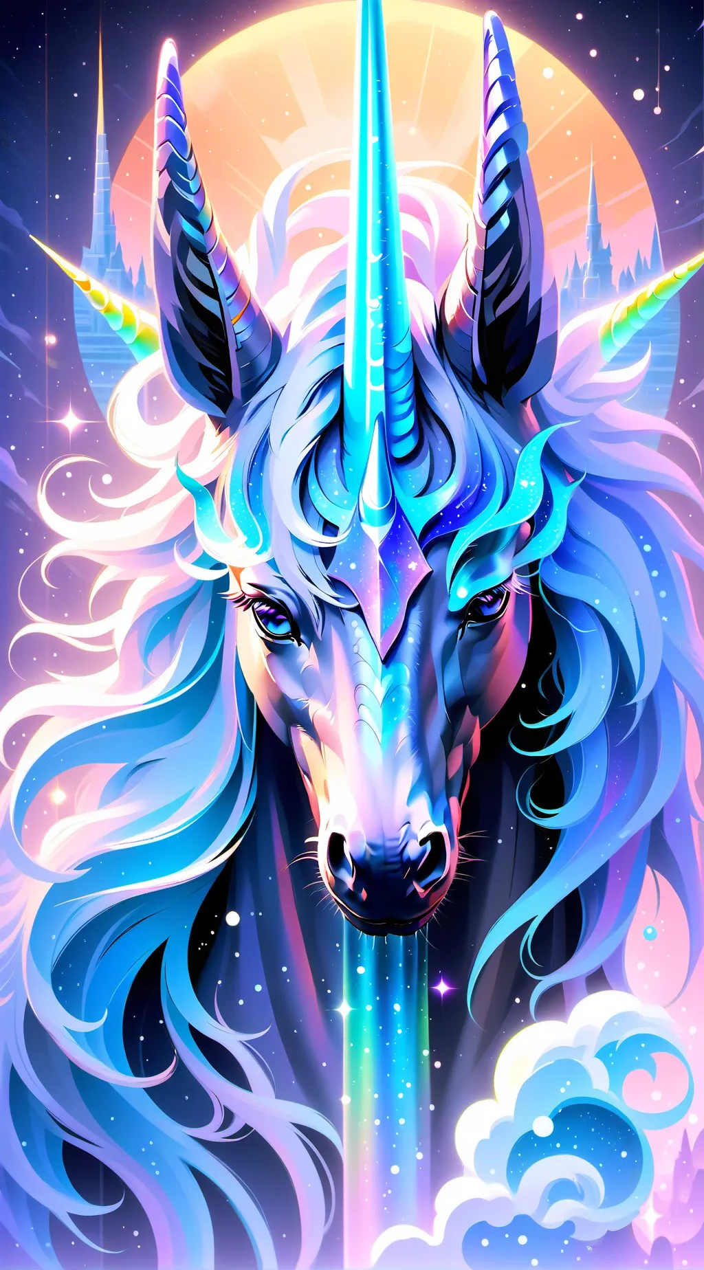 ai character: Unicorn background