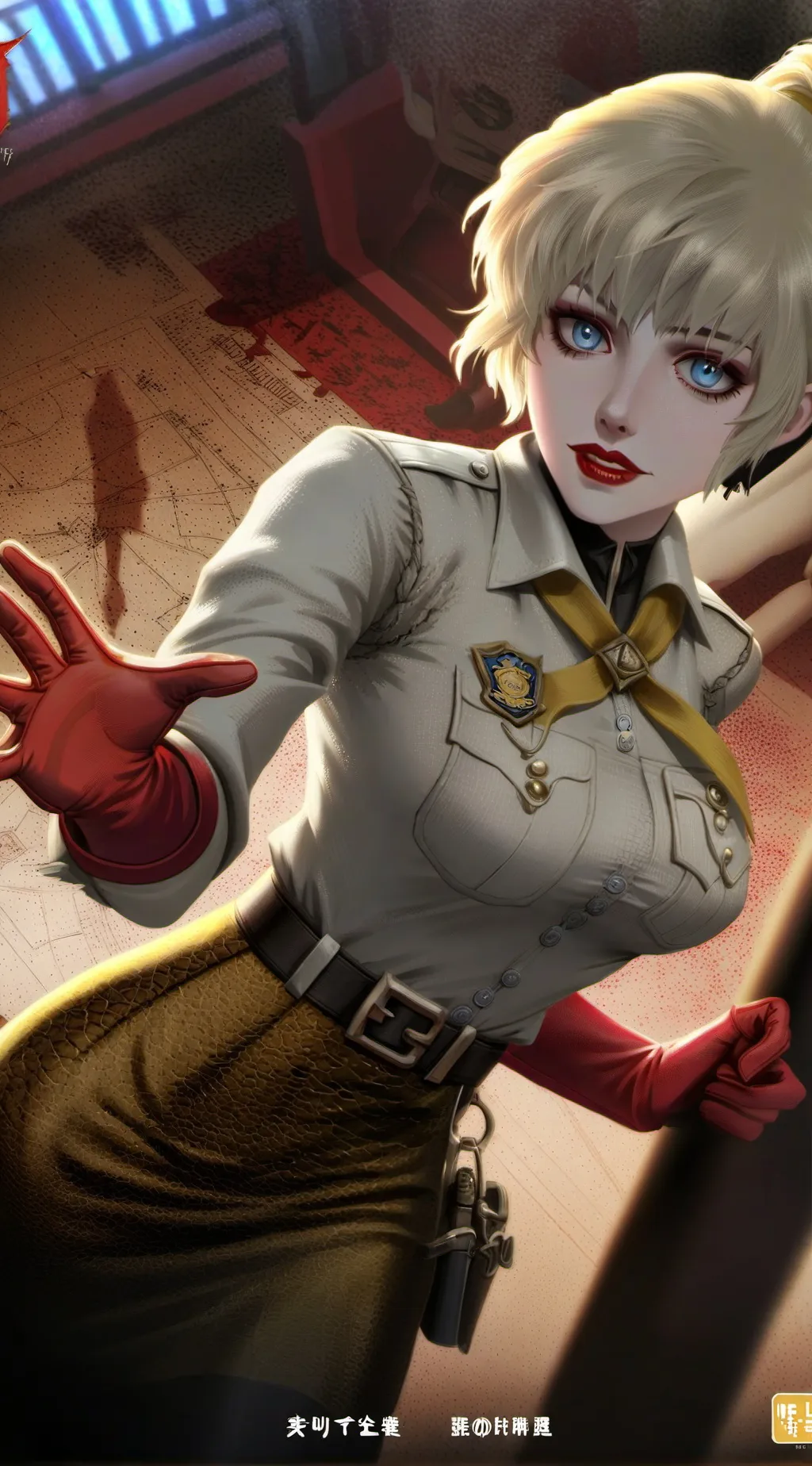 ai character: Victoria  background