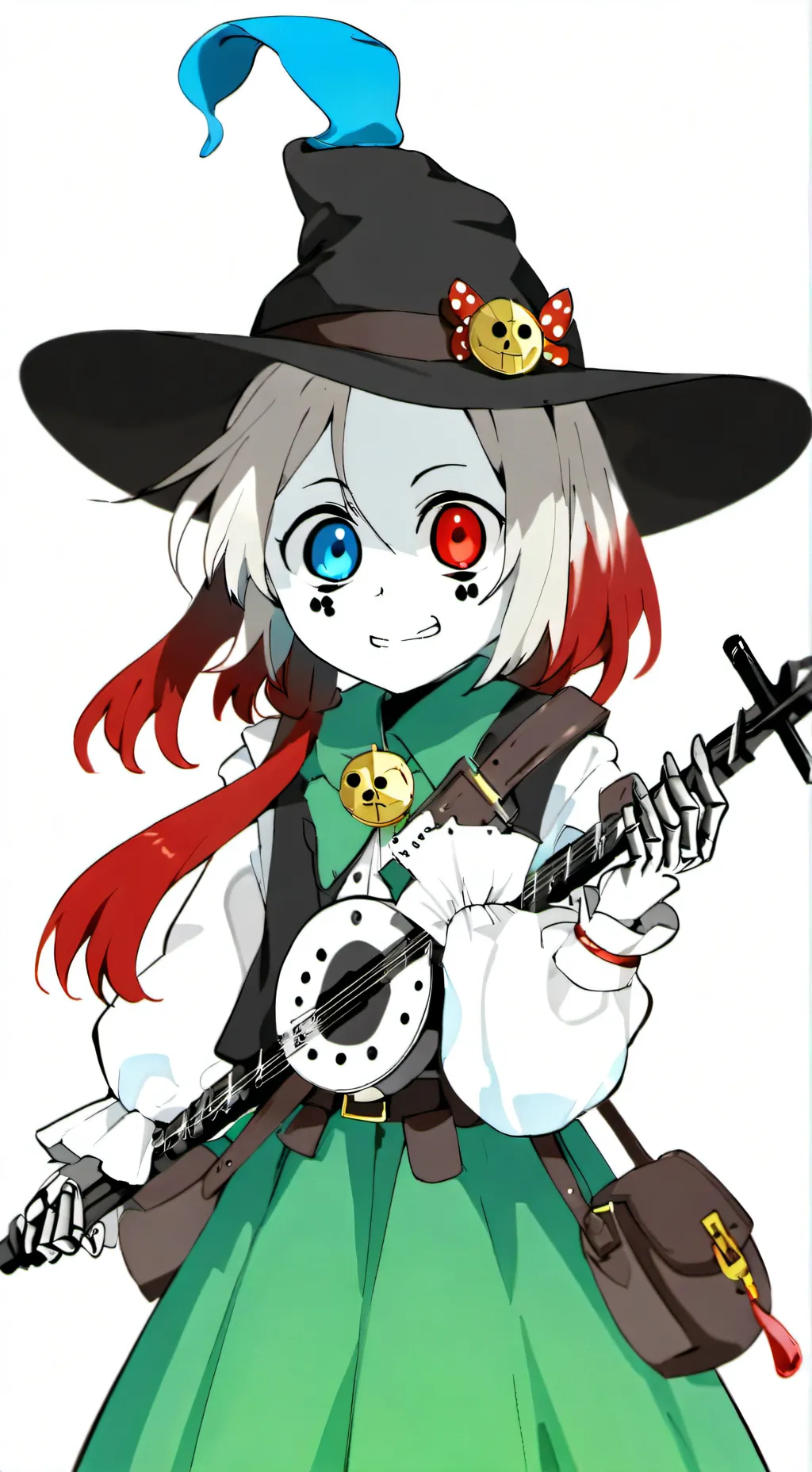 ai character: ink sans background