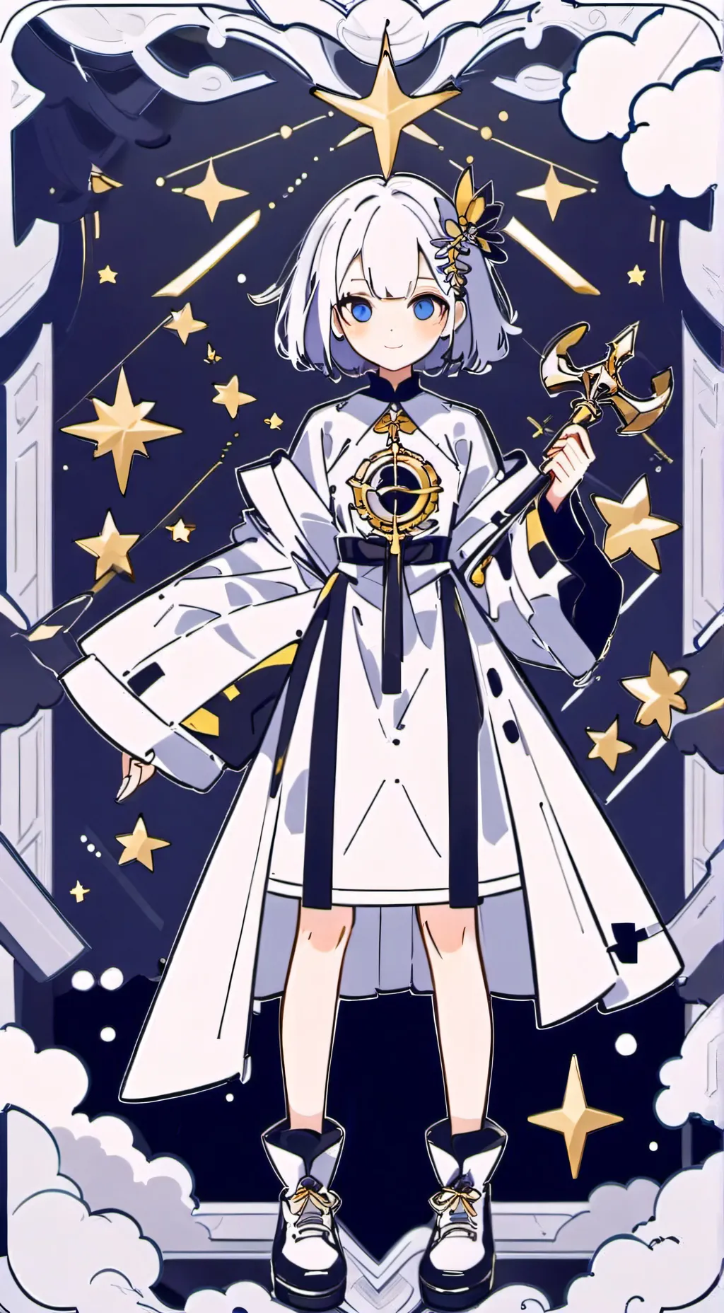ai character: NOO CRK HATES U background