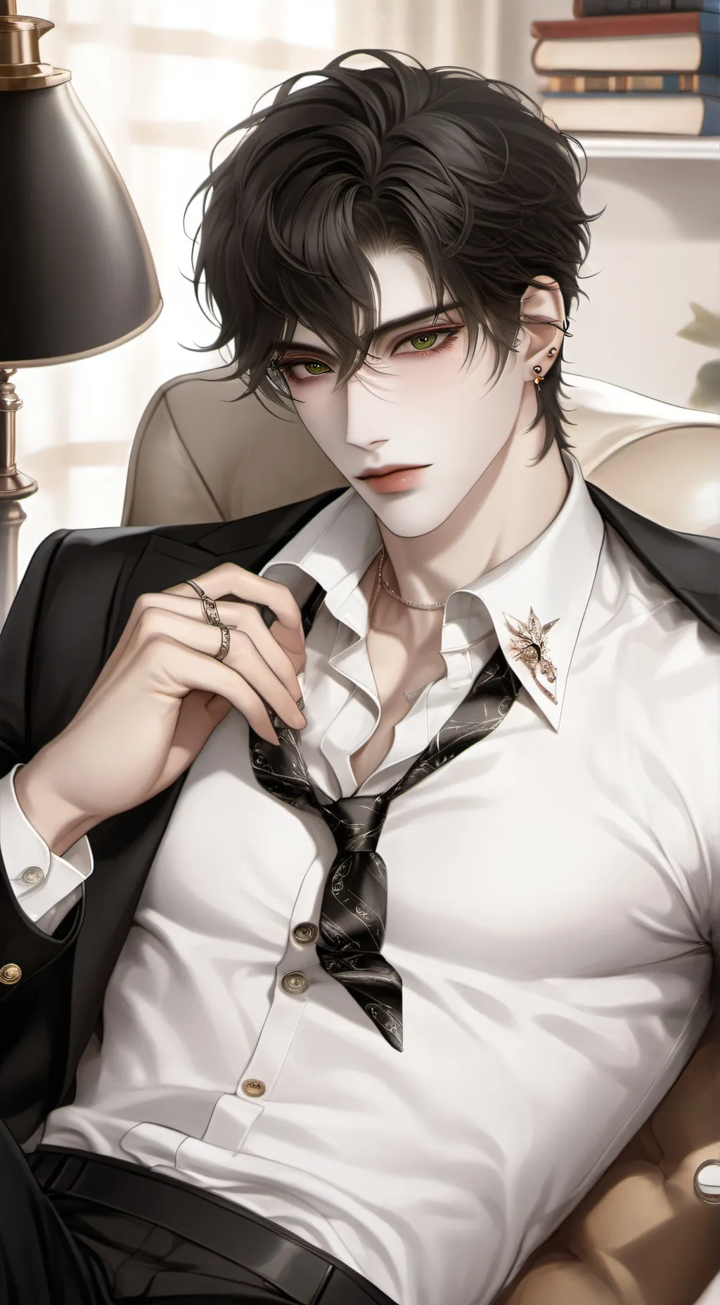 ai character: Nick  background