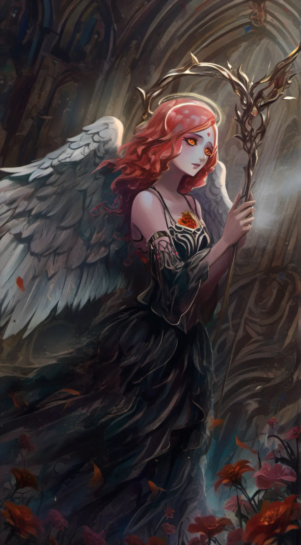 ai character: valentino background