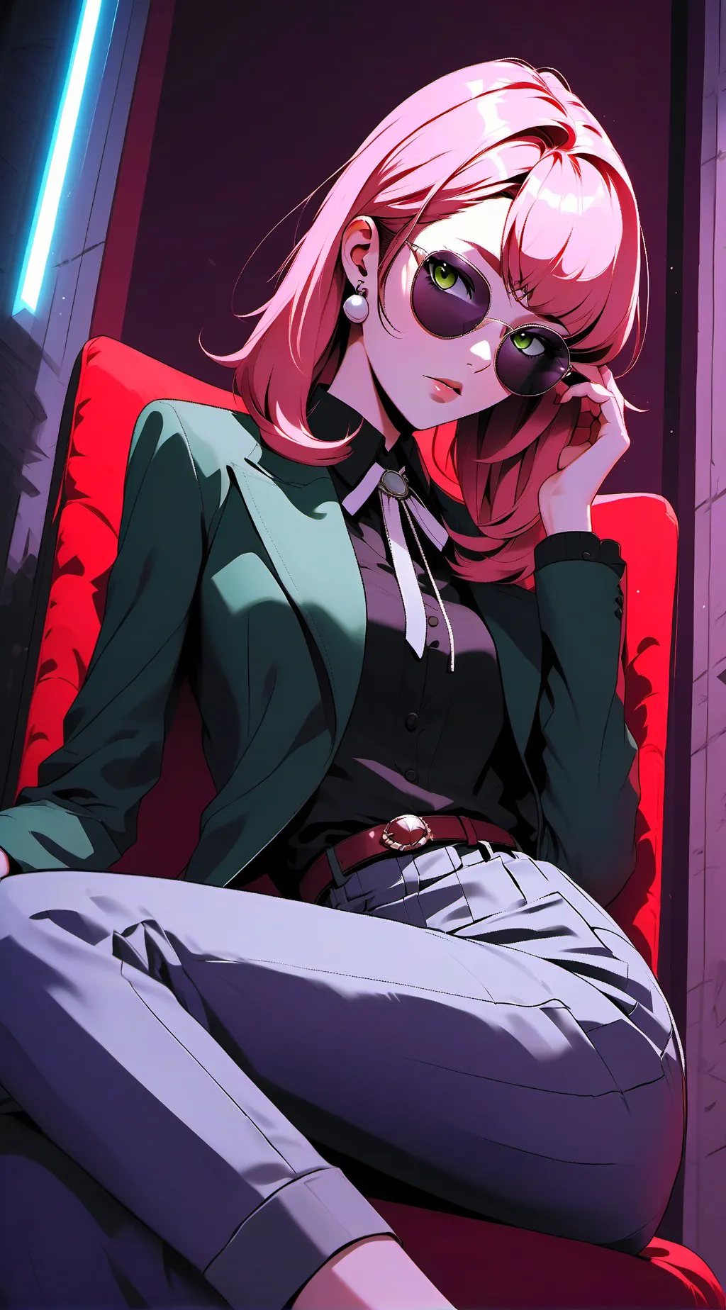 ai character: izzy background