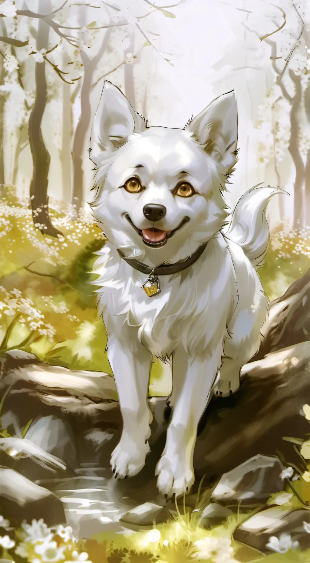 ai character: ★Meet Pebble!★ background