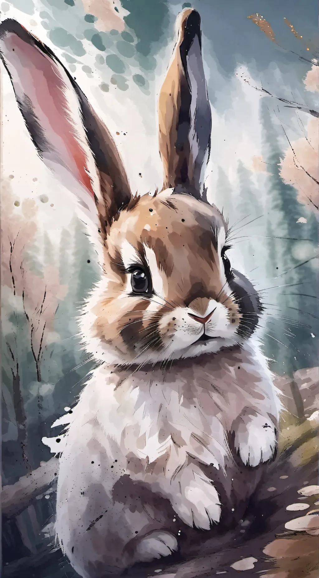 ai character: dw Easter event background