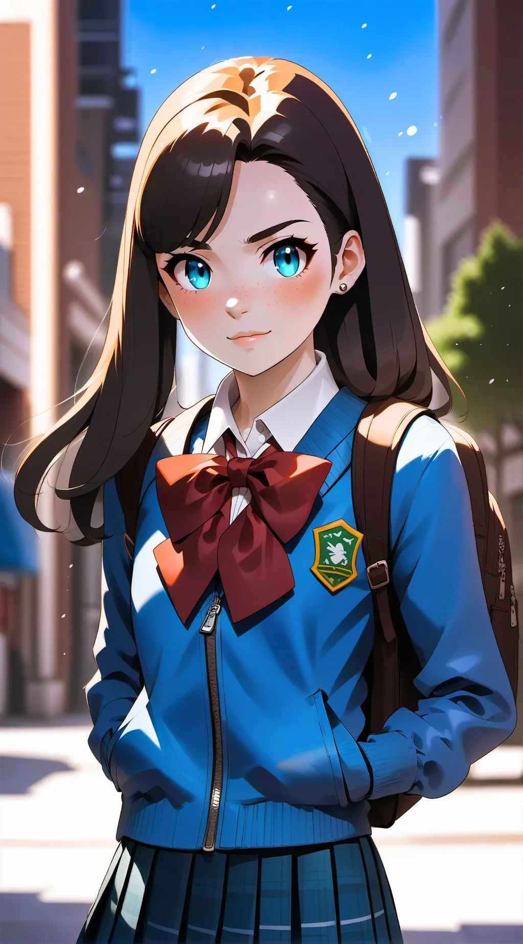 ai character: WendaPinkiVineria background