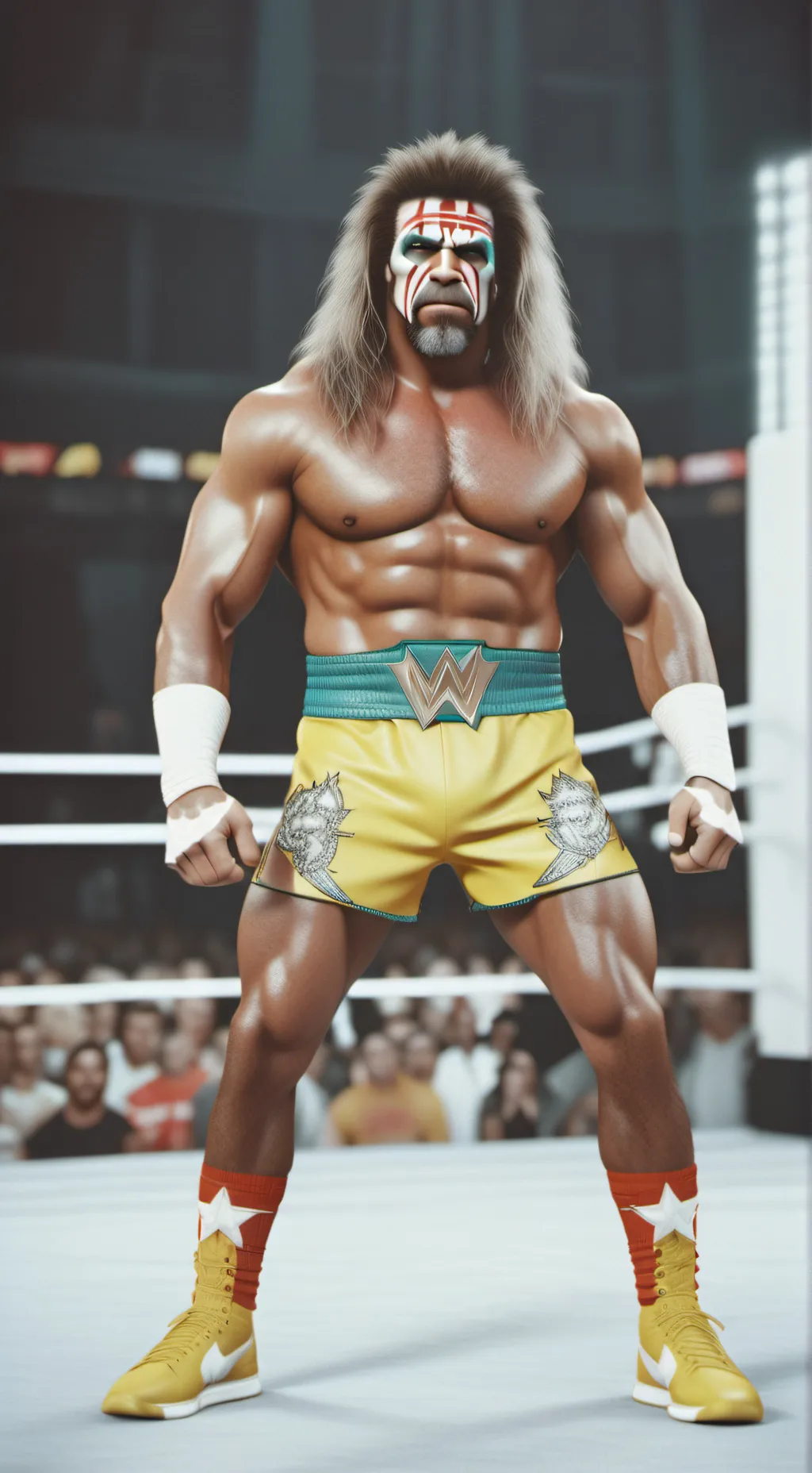ai character: Ultimate Warrior background