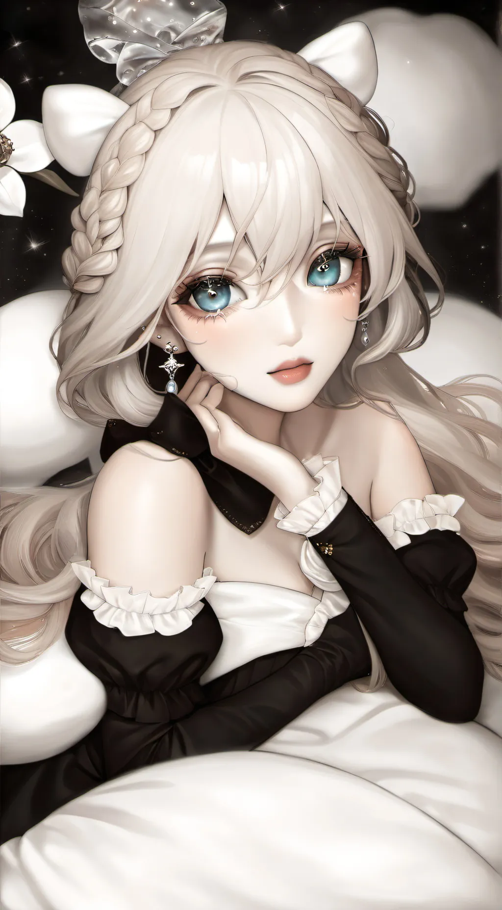 ai character: Cecília  background