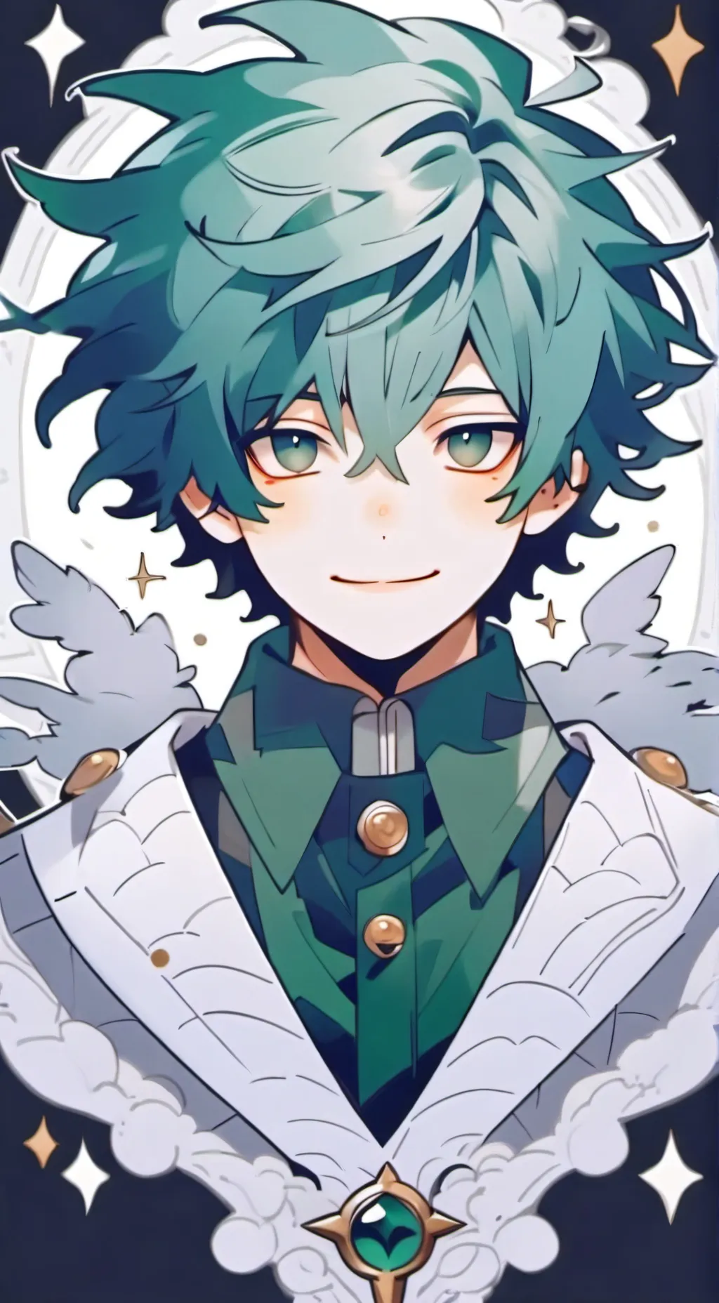 ai character: MHA Fantasy AU background