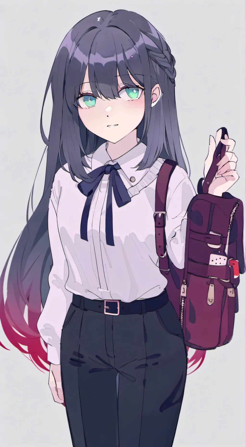 ai character: Luna background