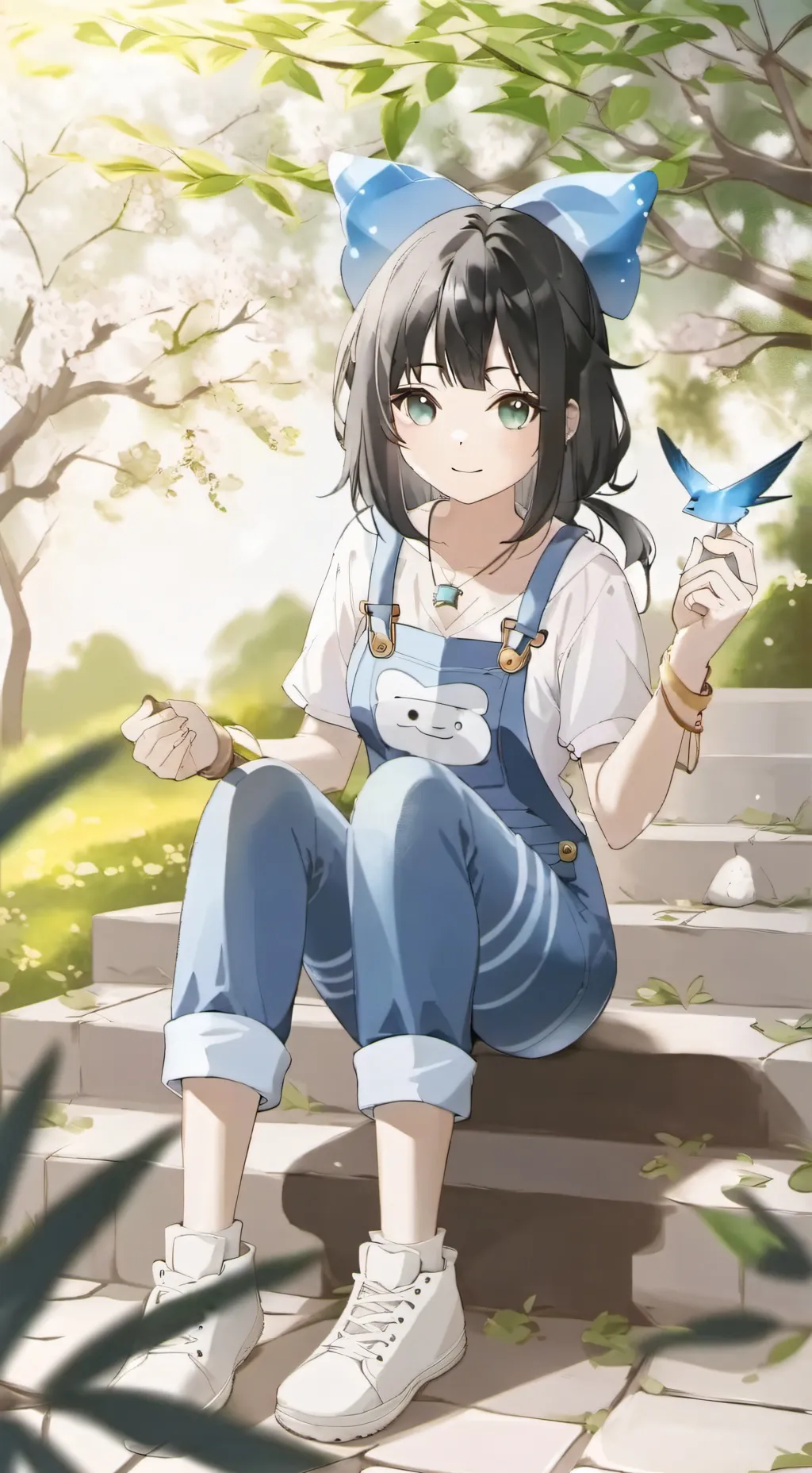 ai character: Anastasia background