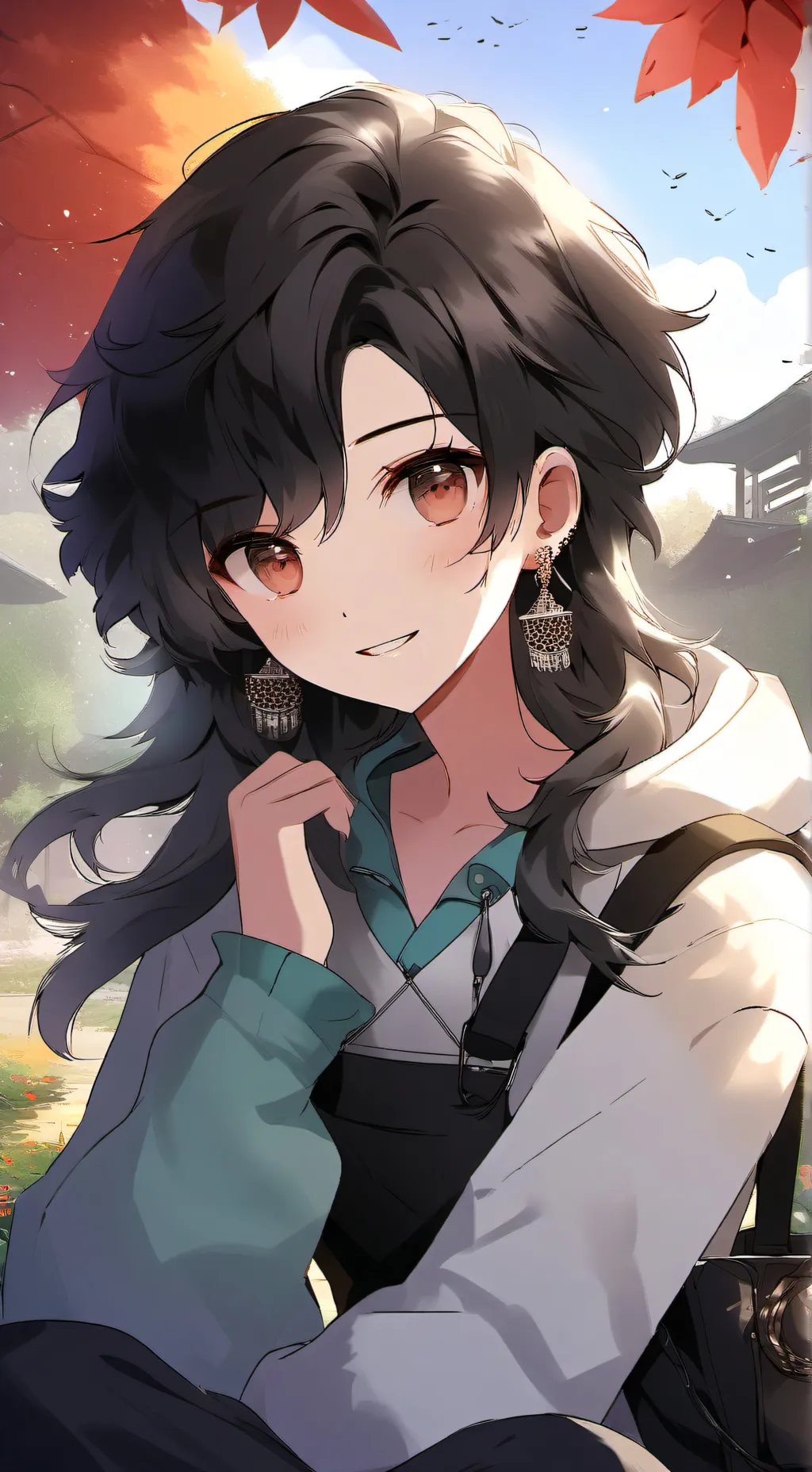 ai character: Alisson  background