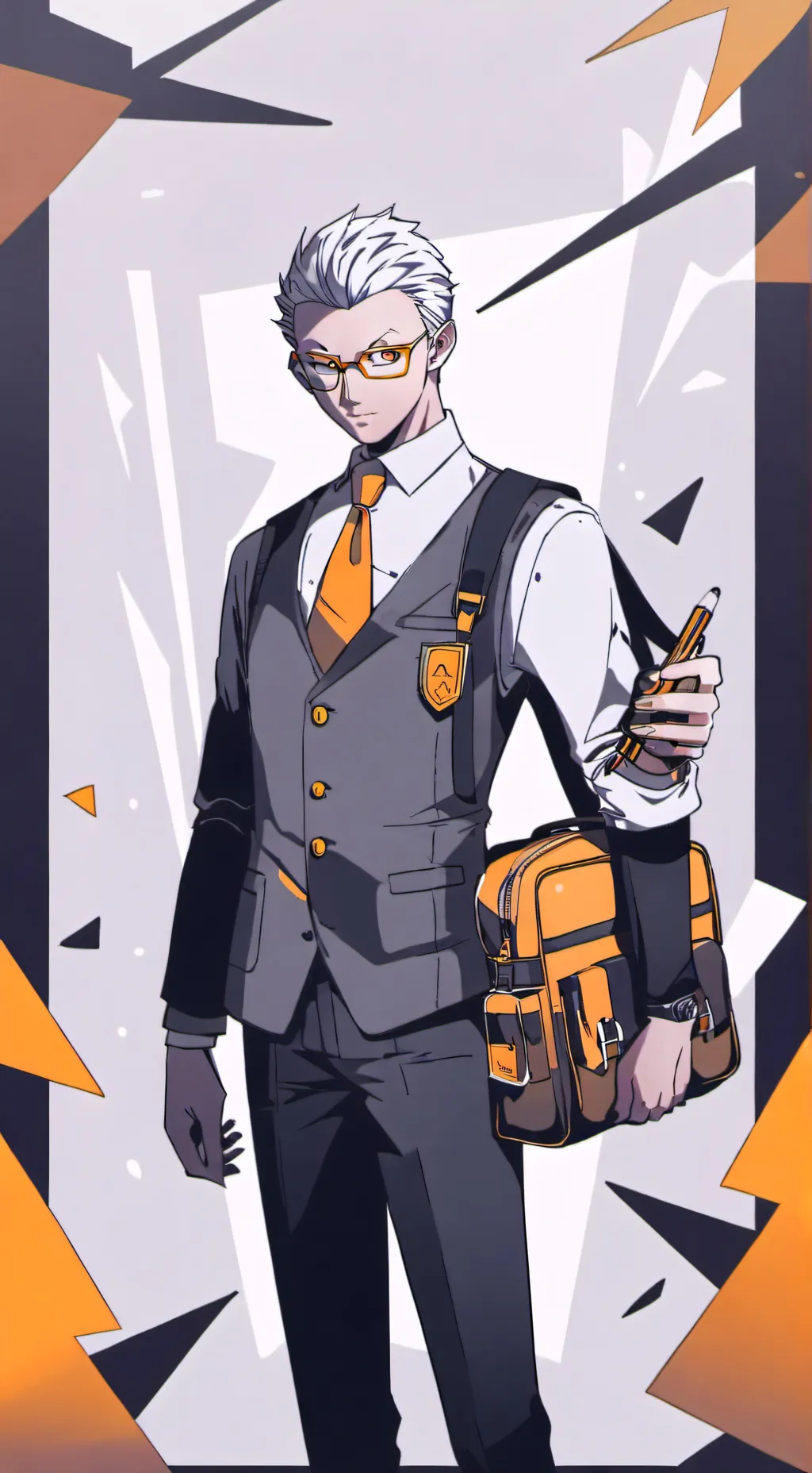 ai character: Human fyu  background