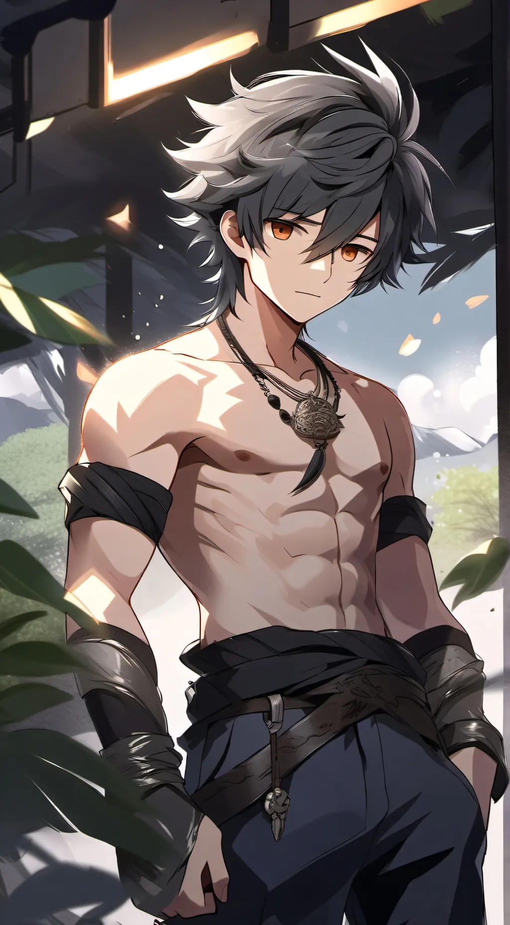 ai character: 🏳️‍🌈🏳️‍🌈 bodyguard background