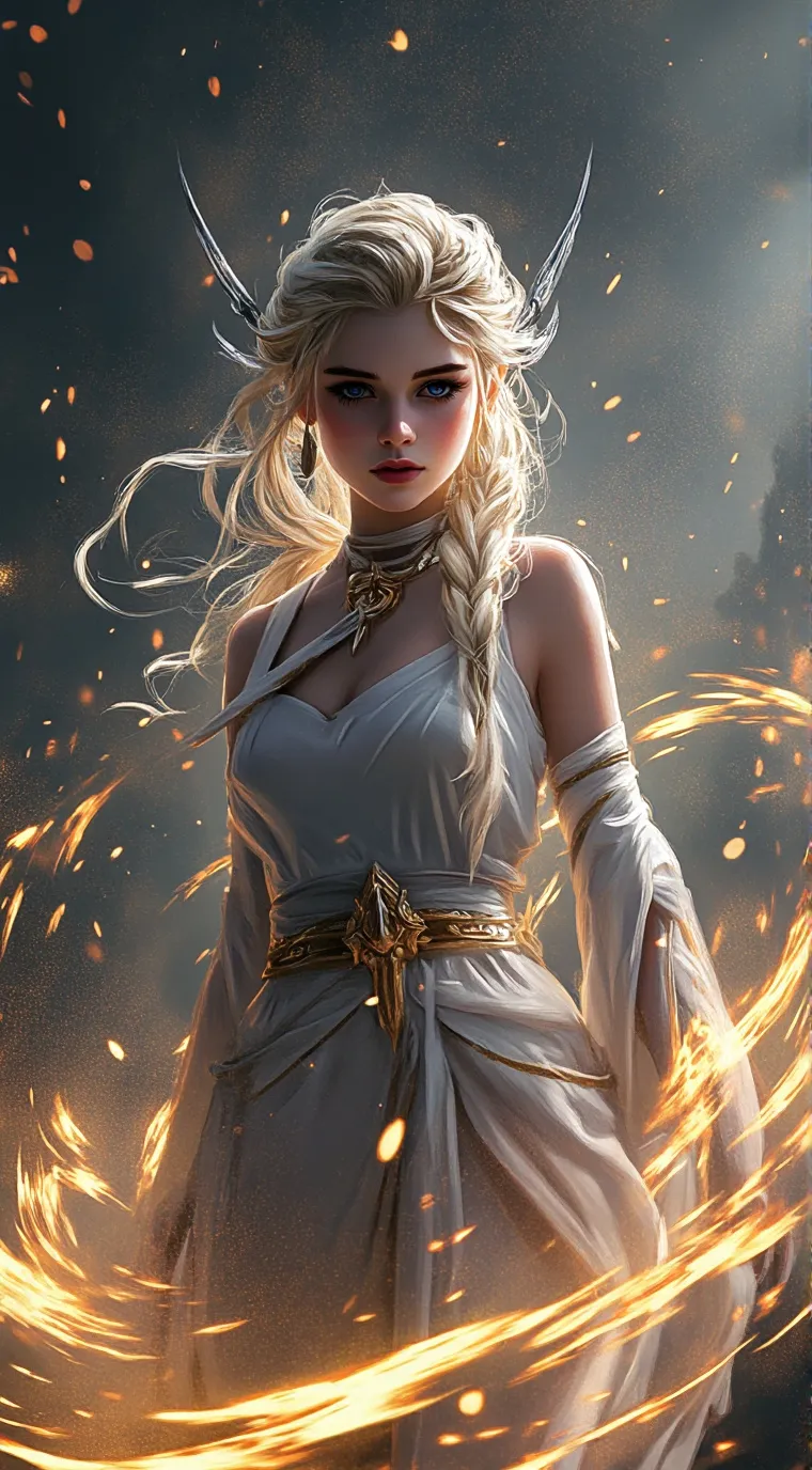 ai character: Sara G  background