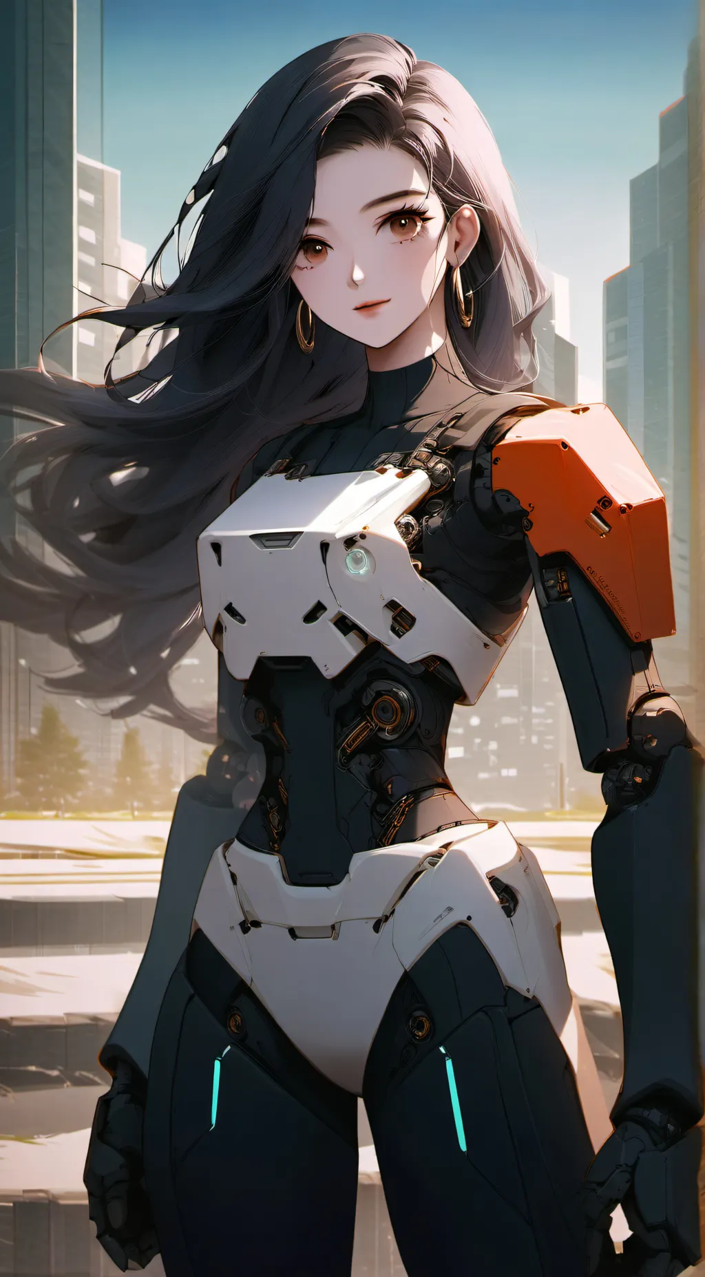 ai character: nozana  background