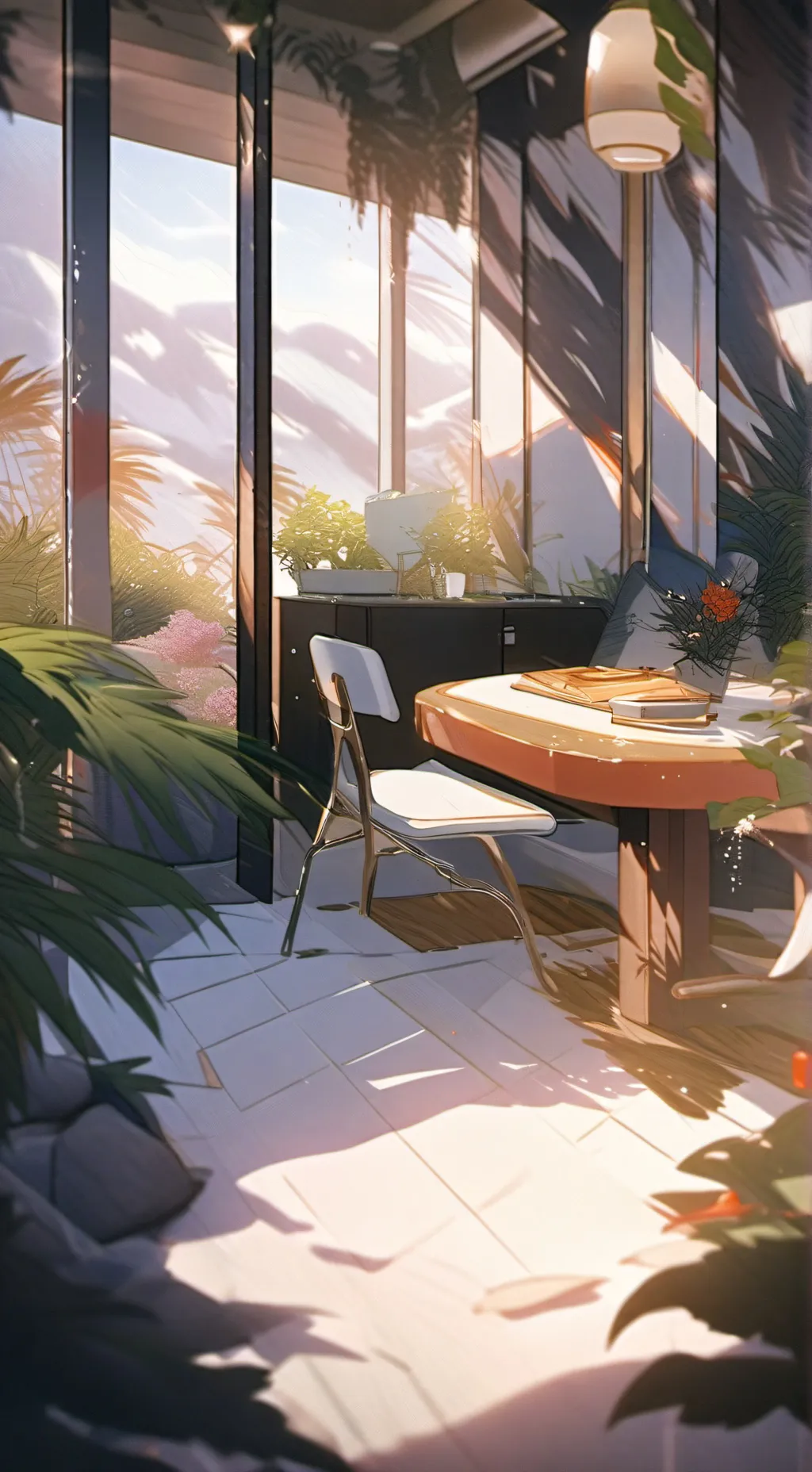 ai character: Hazbeen motel  background